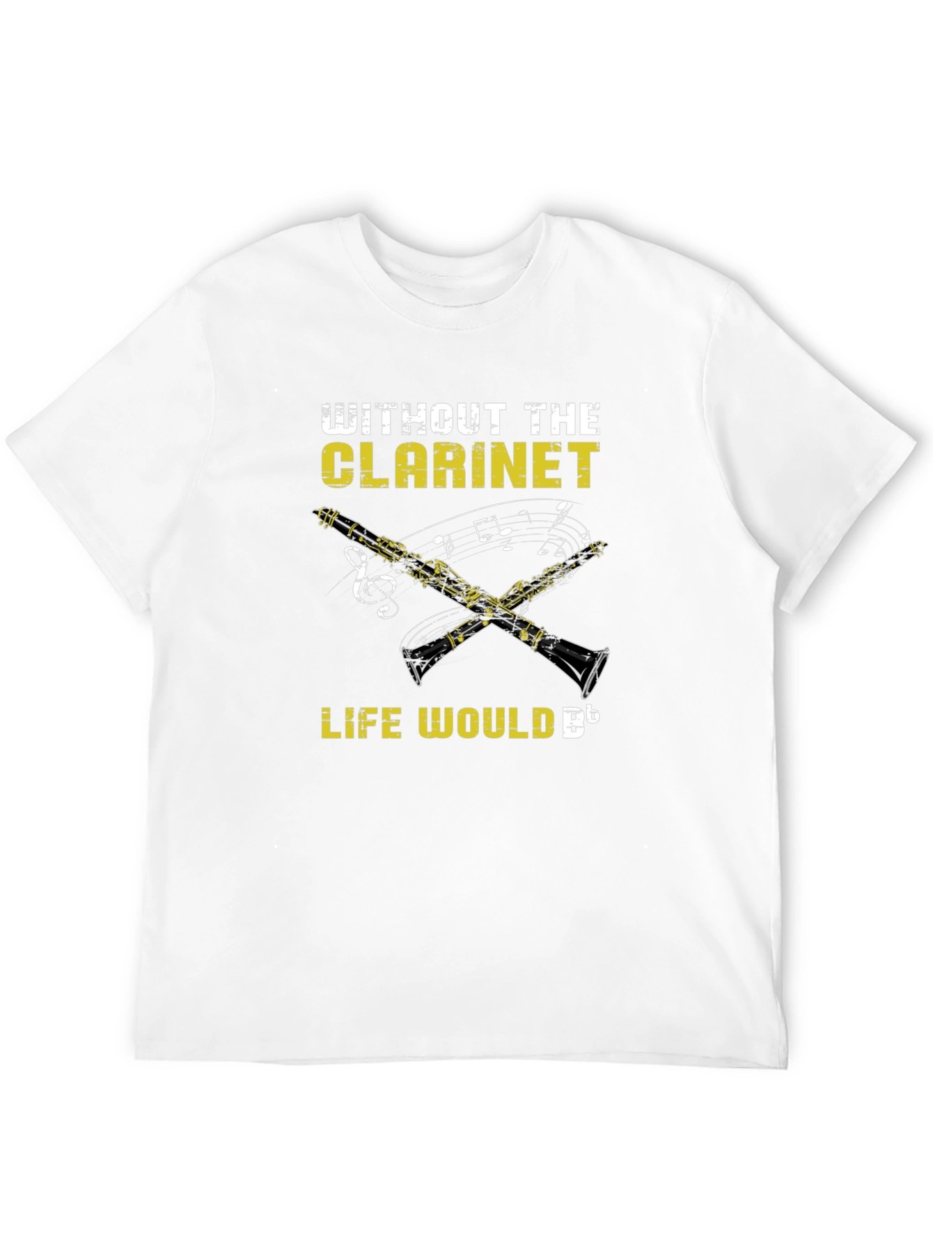 Black Clarinet Music Lover T-Shirt - Funny Musician Tee view 12