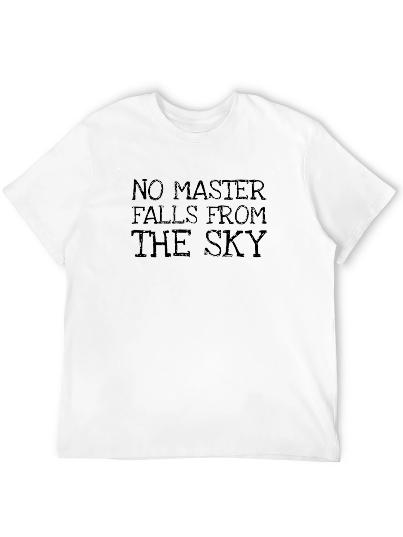 Black No Master Falls From The Sky Graphic Tee view 12