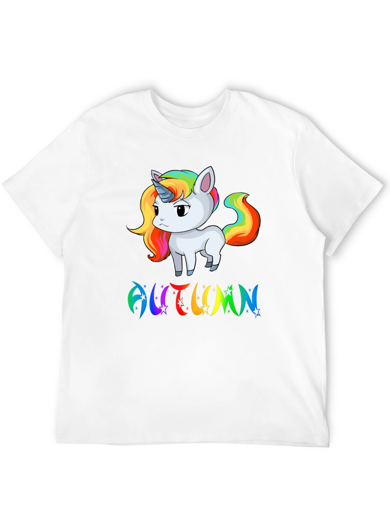 Autumn Unicorn Rainbow T-Shirt - 12