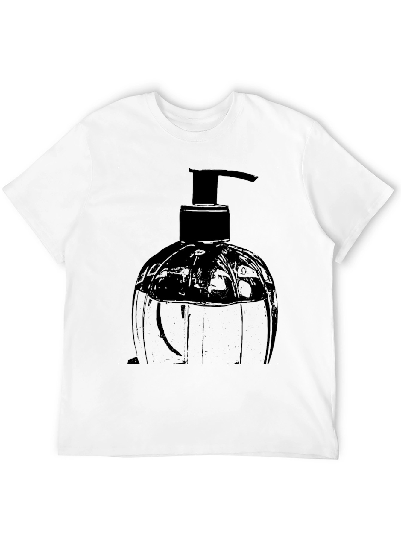 Black Black Soap Dispenser Graphic Tee view 12
