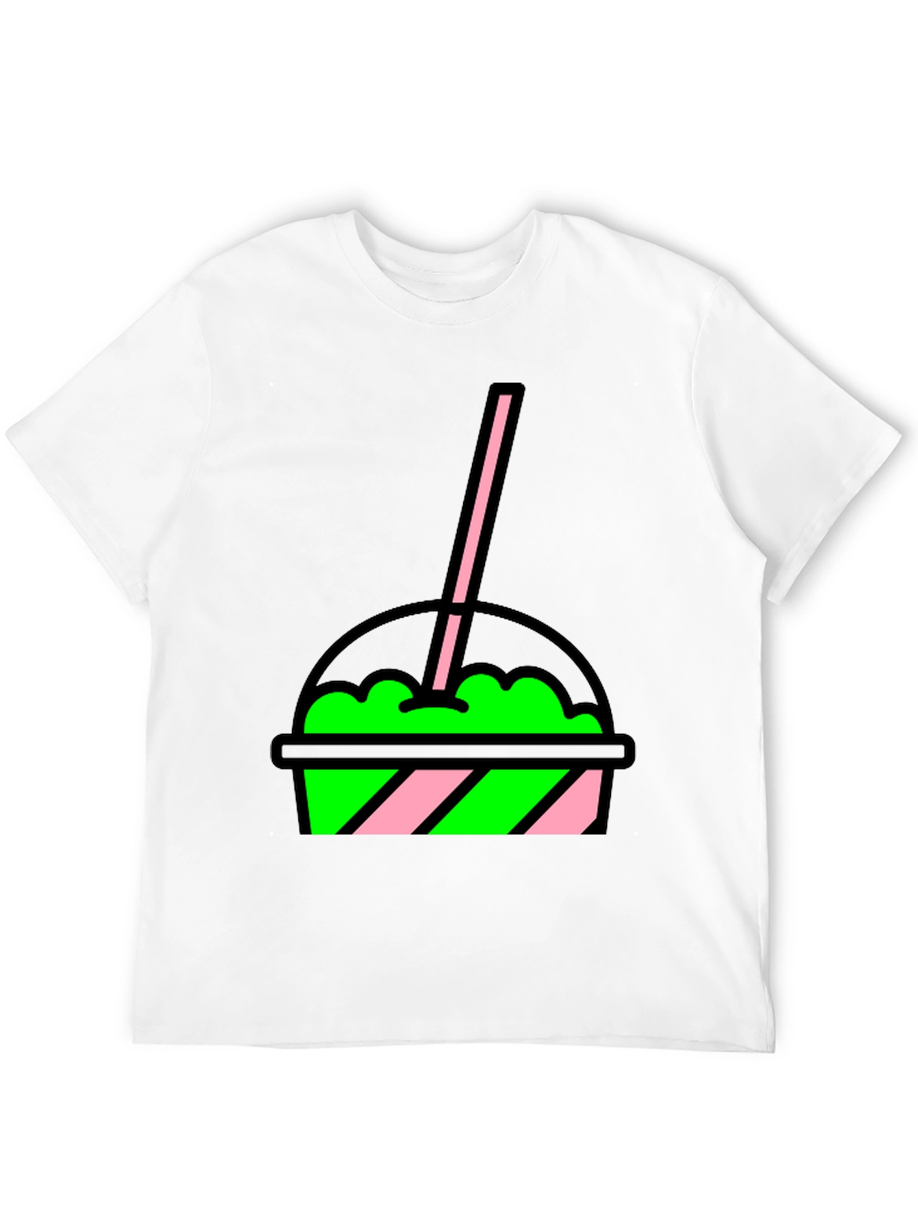 Black Slushie T-Shirt - Fun Drink Graphic Tee view 12