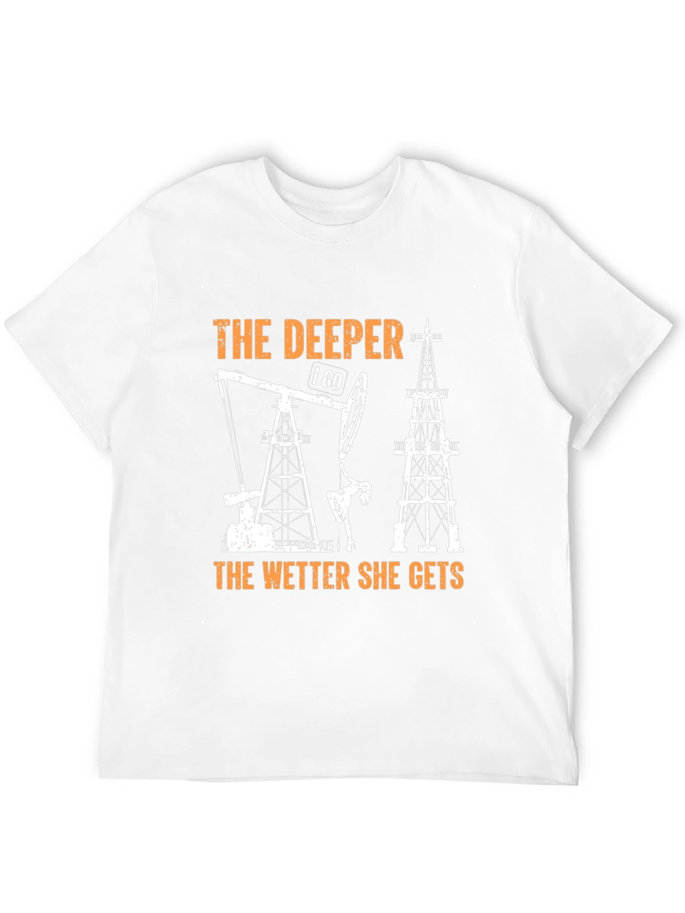 Black The Deeper I Go T-Shirt view 12