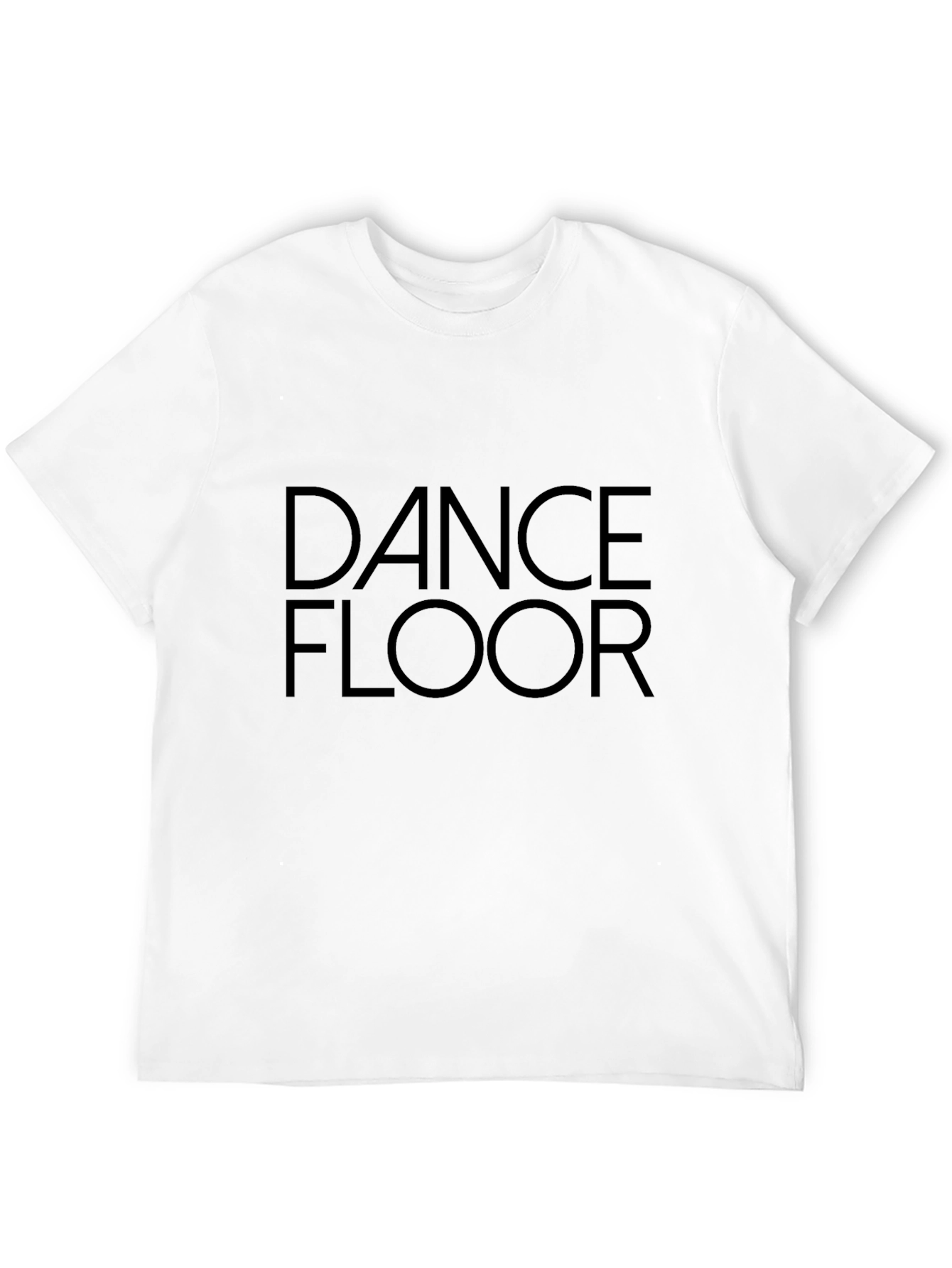 Black Dance Floor Black T-Shirt - Stylish Club Wear view 12