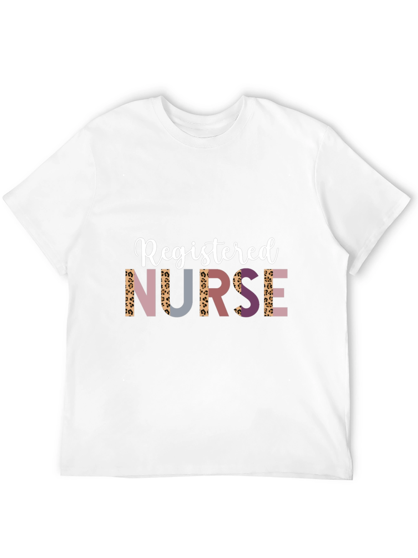 Black Registered Nurse Graphic T-Shirt view 12