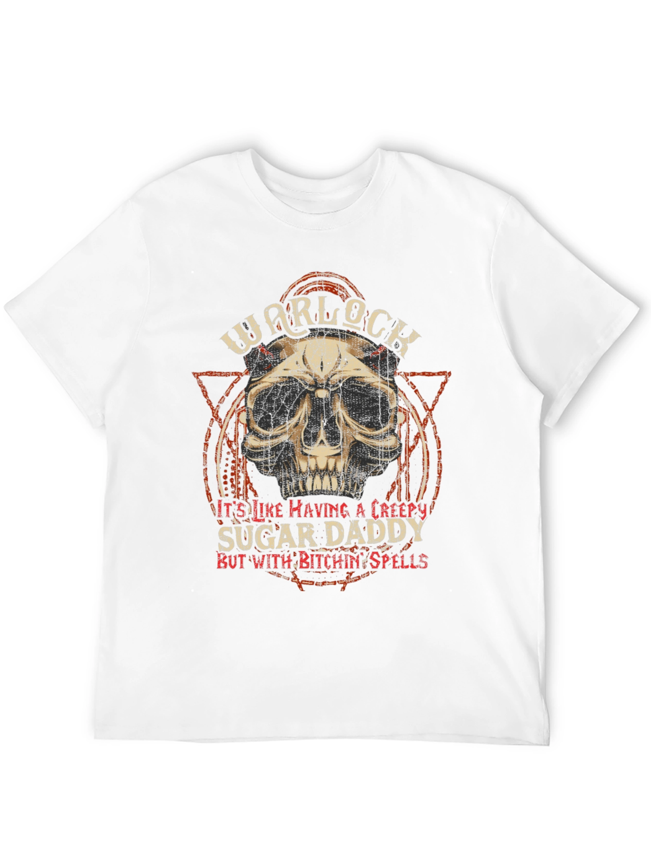 Black Warlock Sugar Daddy Graphic T-Shirt - Black view 12