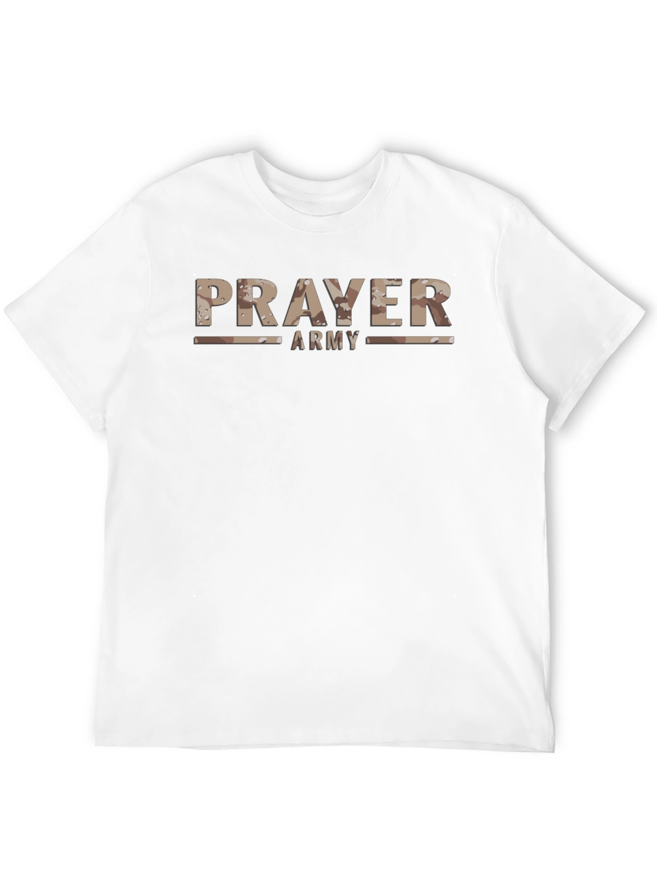 Black Prayer Army Camo Graphic T-Shirt view 12