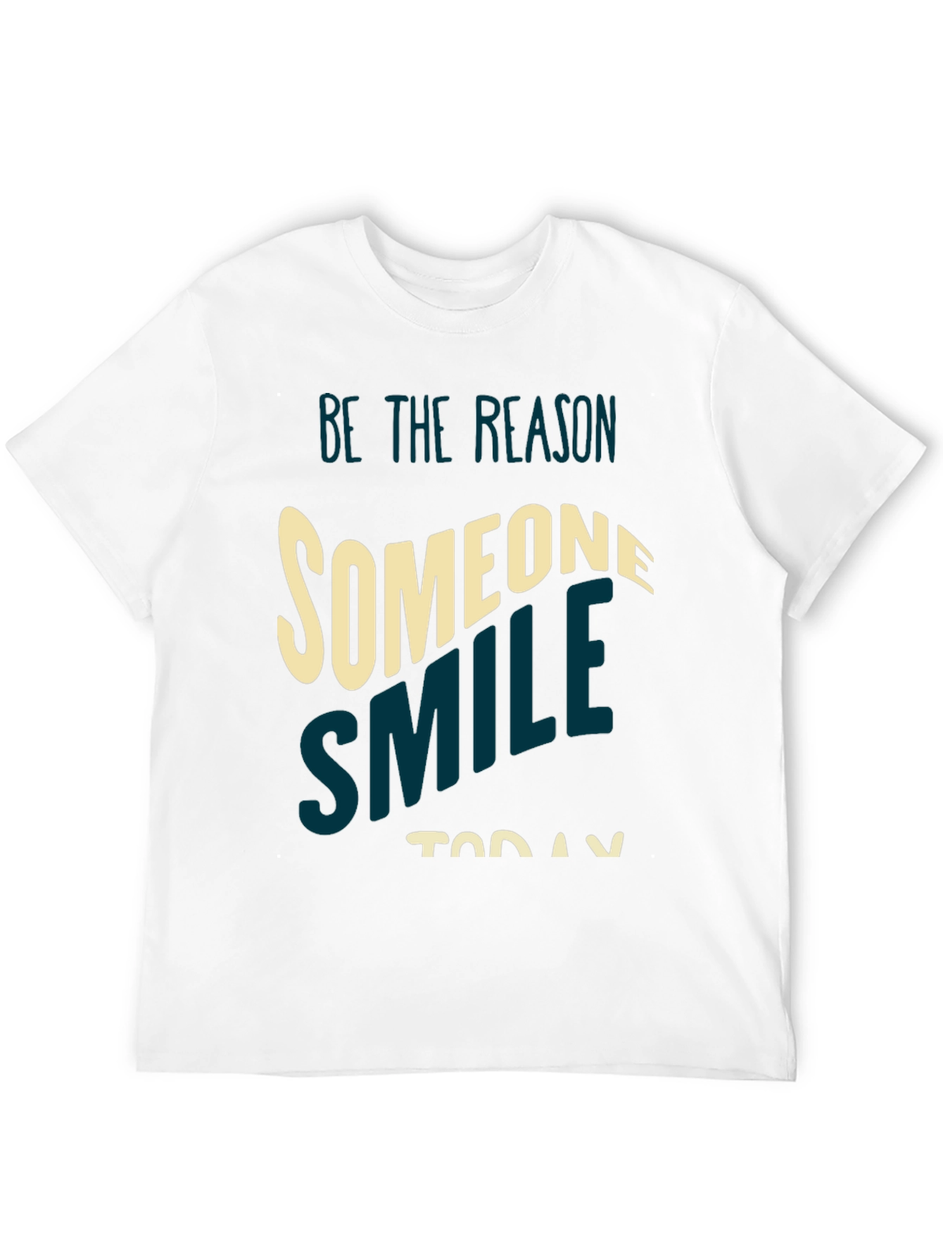 Black Be The Reason Smile Graphic Tee view 12