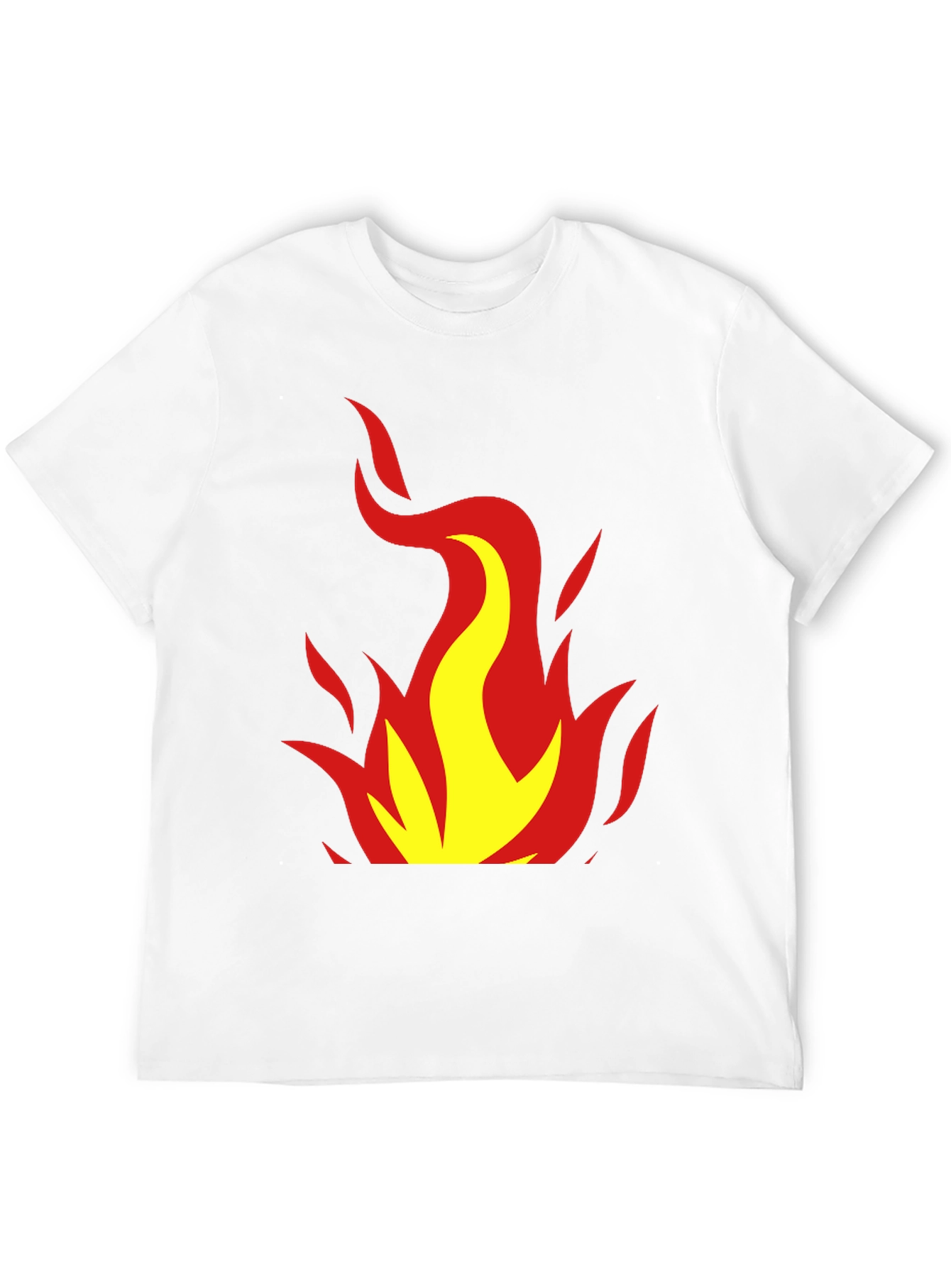 Black Flame Graphic Black Tee view 12