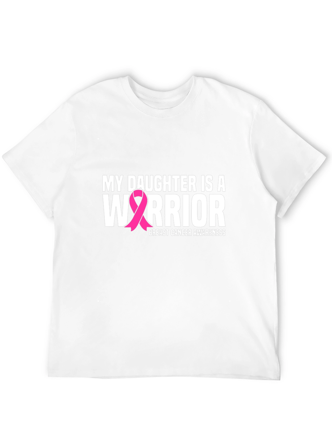 Black Breast Cancer Awareness Warrior T-Shirt view 12