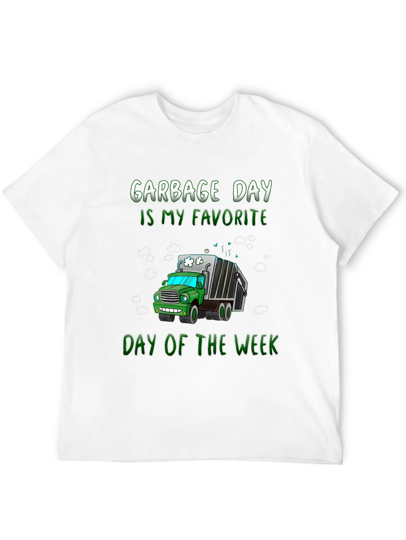 Black Garbage Day T-Shirt: Fun & Unique Graphic Tee view 12