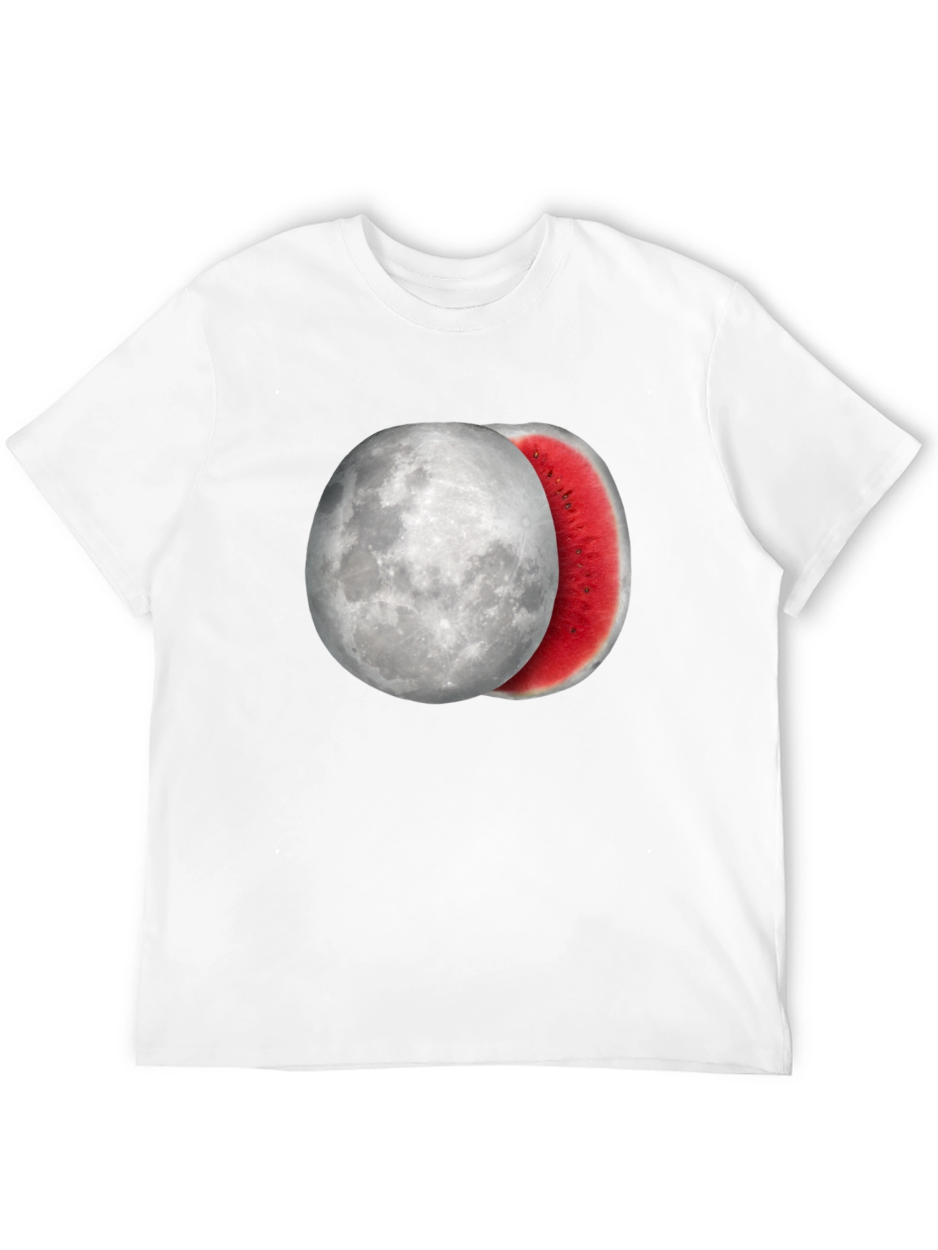Black Moon Watermelon Graphic Tee - Cool Summer Style view 12