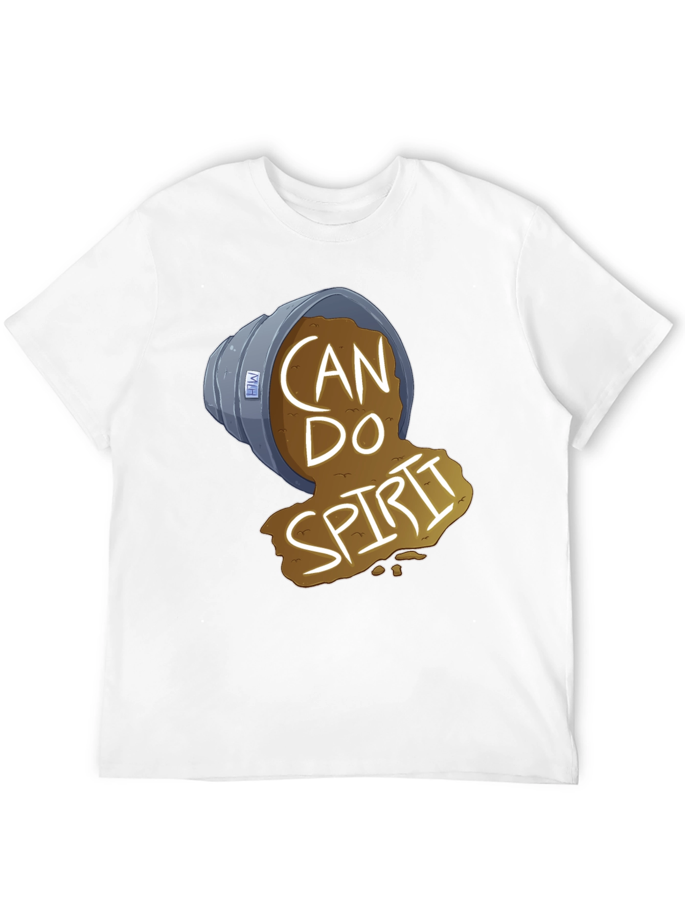 Black Can Do Spirit T-Shirt view 12