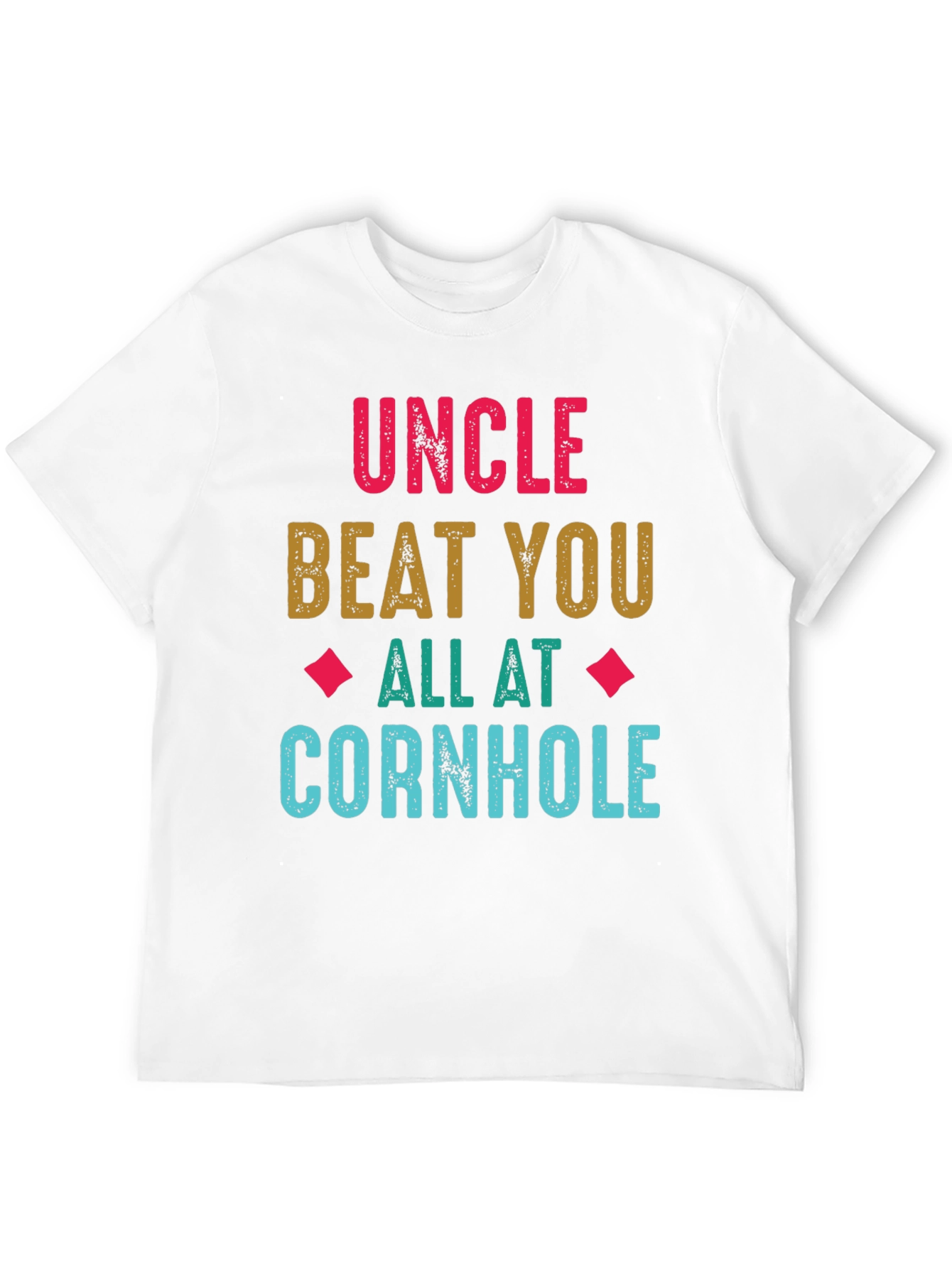 Black Uncle Cornhole T-Shirt - Funny Family Game Day Tee view 12