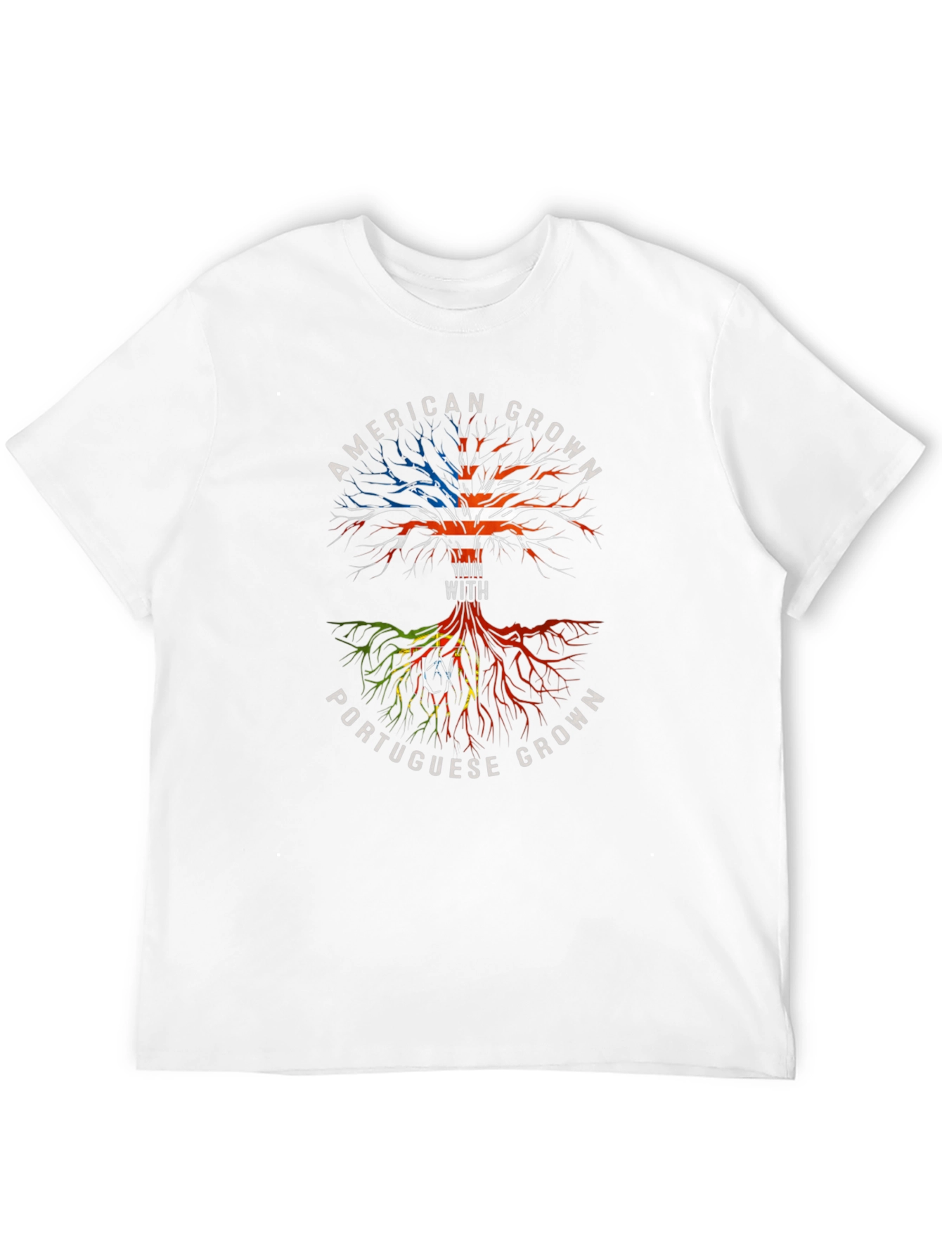 American & Portuguese Roots T-Shirt Heritage Pride - 12