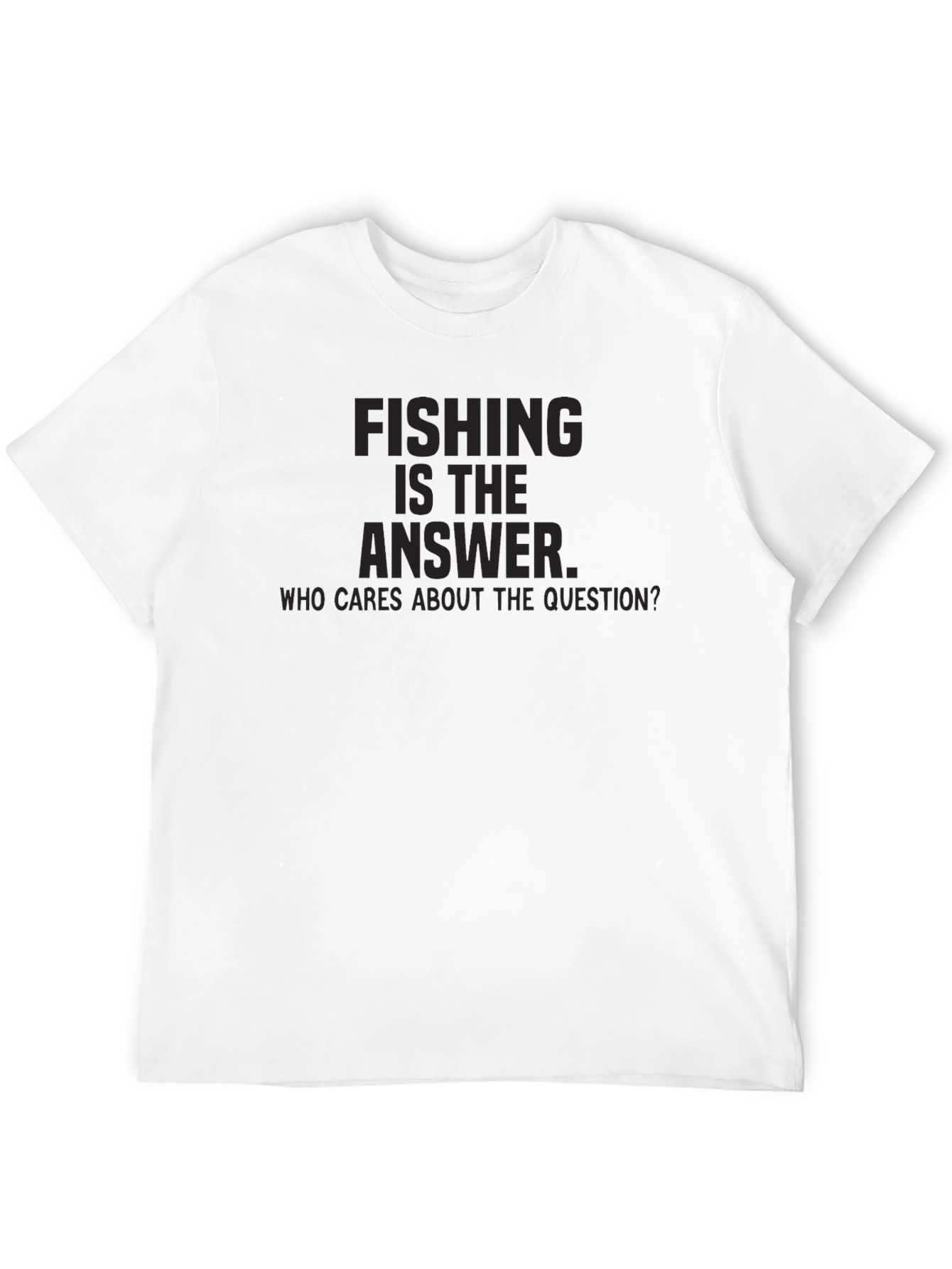 Black Fishing is the Answer T-Shirt view 12