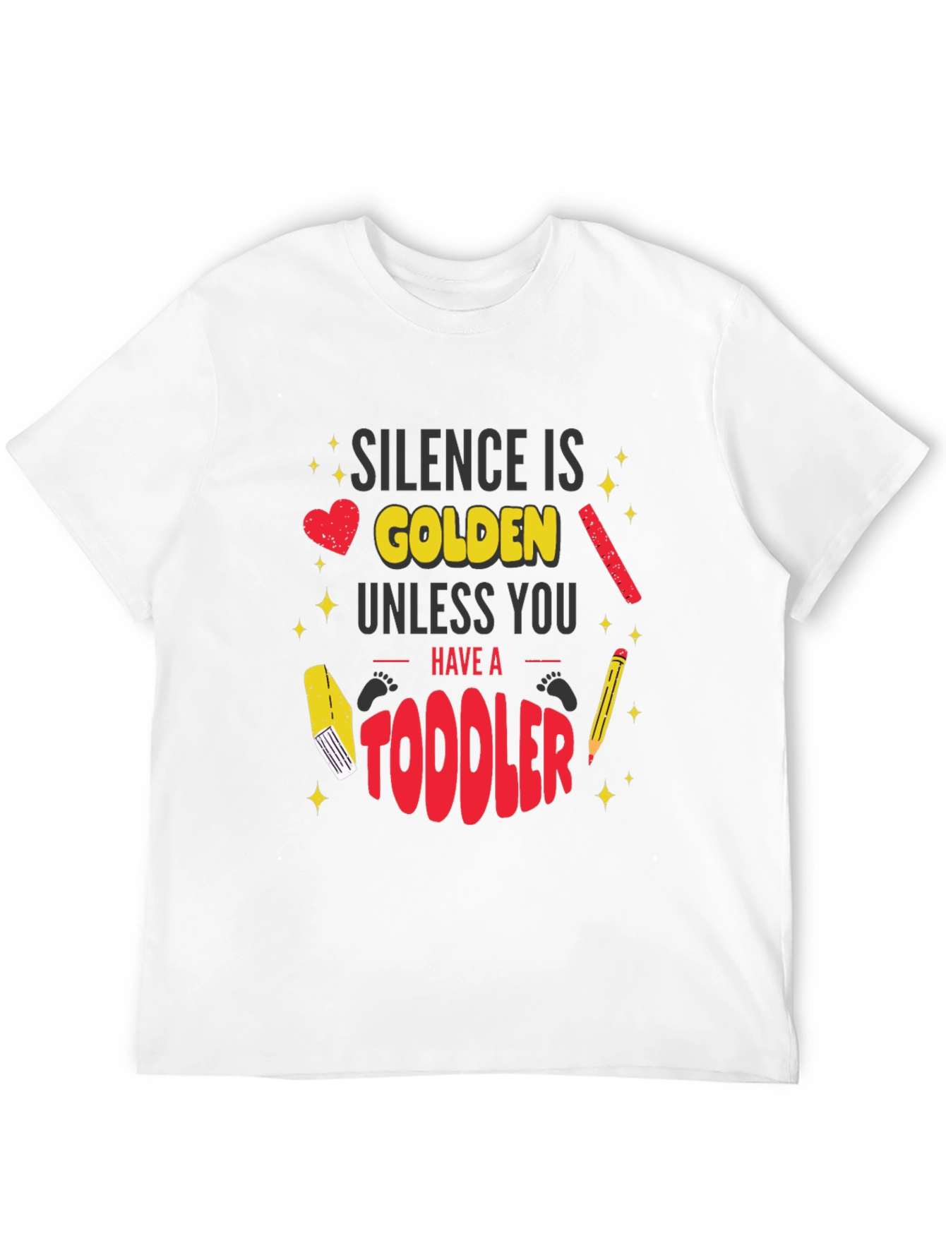 Black Silence is Golden Toddler Graphic T-Shirt view 12