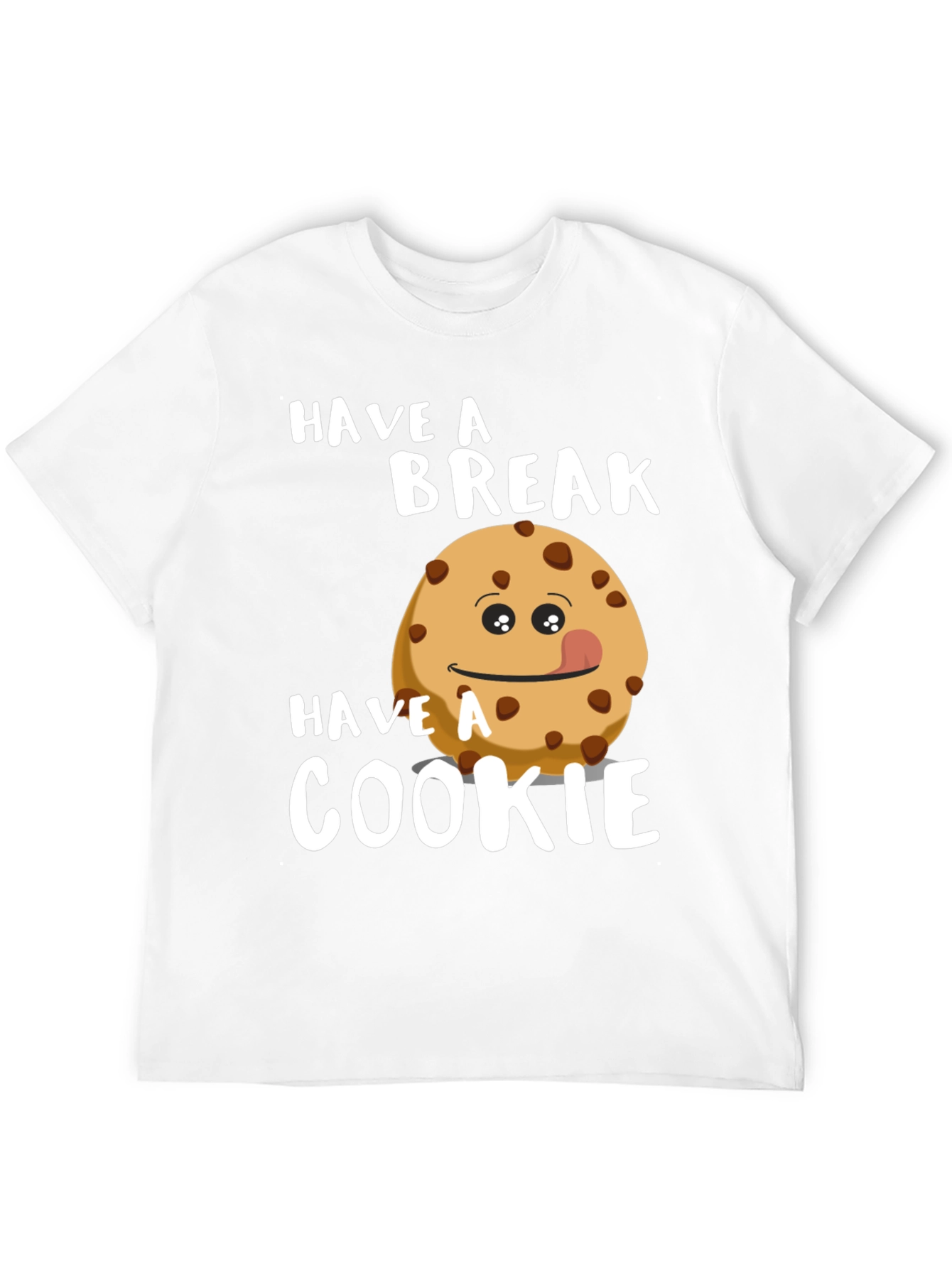 Black Have a Break, Have a Cookie T-Shirt view 12
