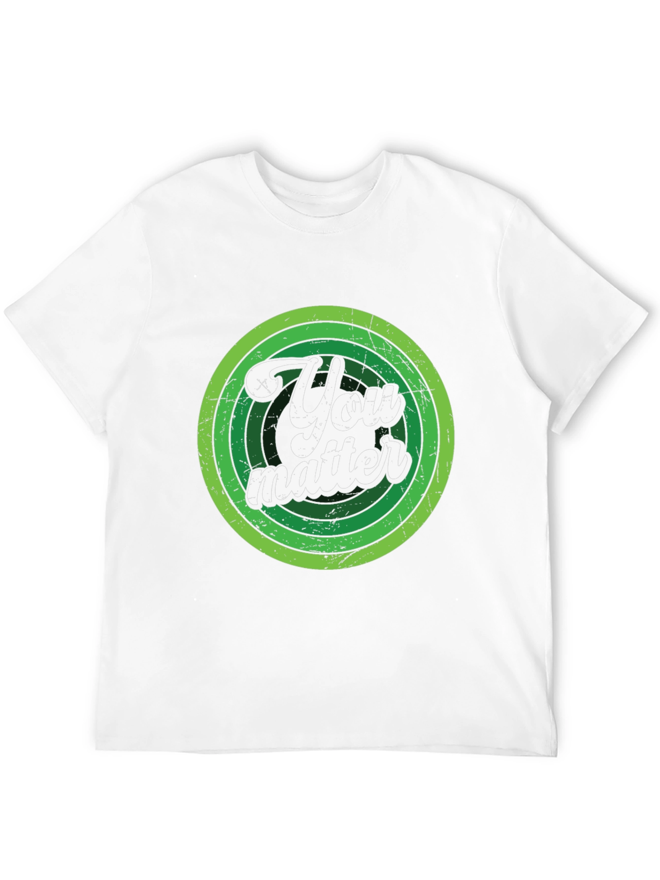 Black You Matter Graphic Tee - Men's Black T-Shirt view 12