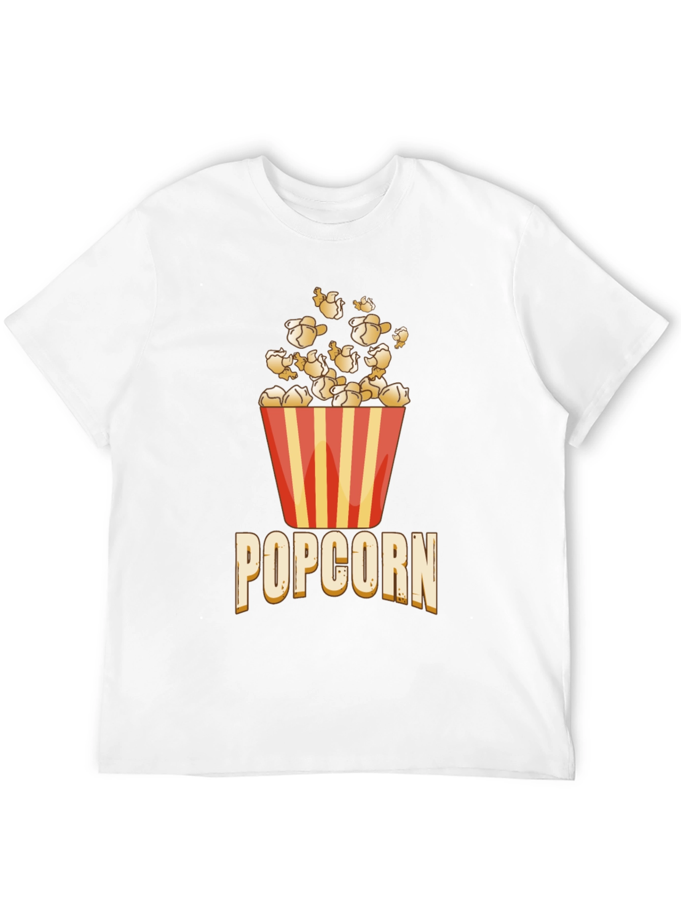 Black Popcorn Graphic Tee - Casual & Fun Style view 12
