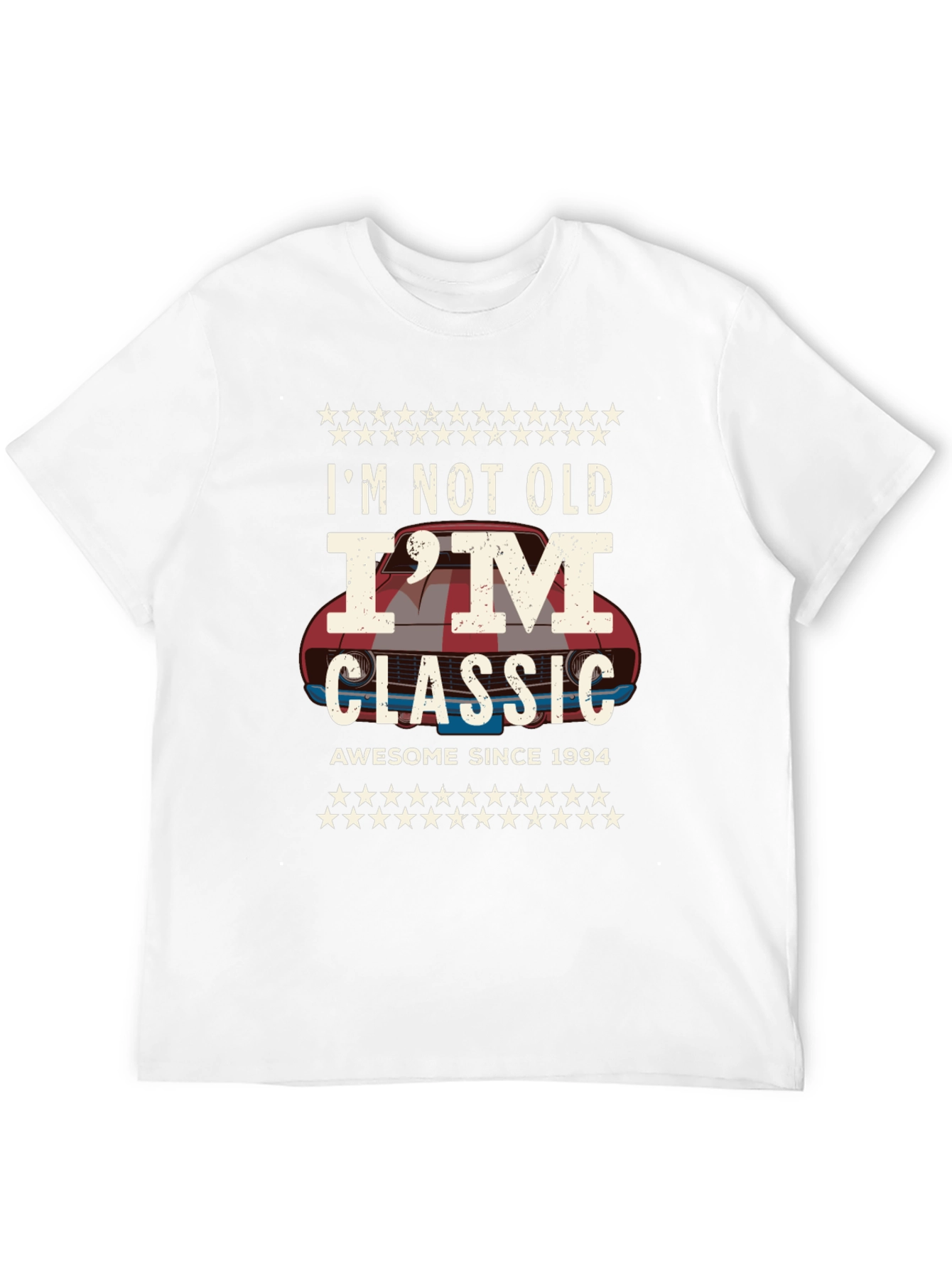 Black I'm Not Old I'm Classic Graphic Tee view 12