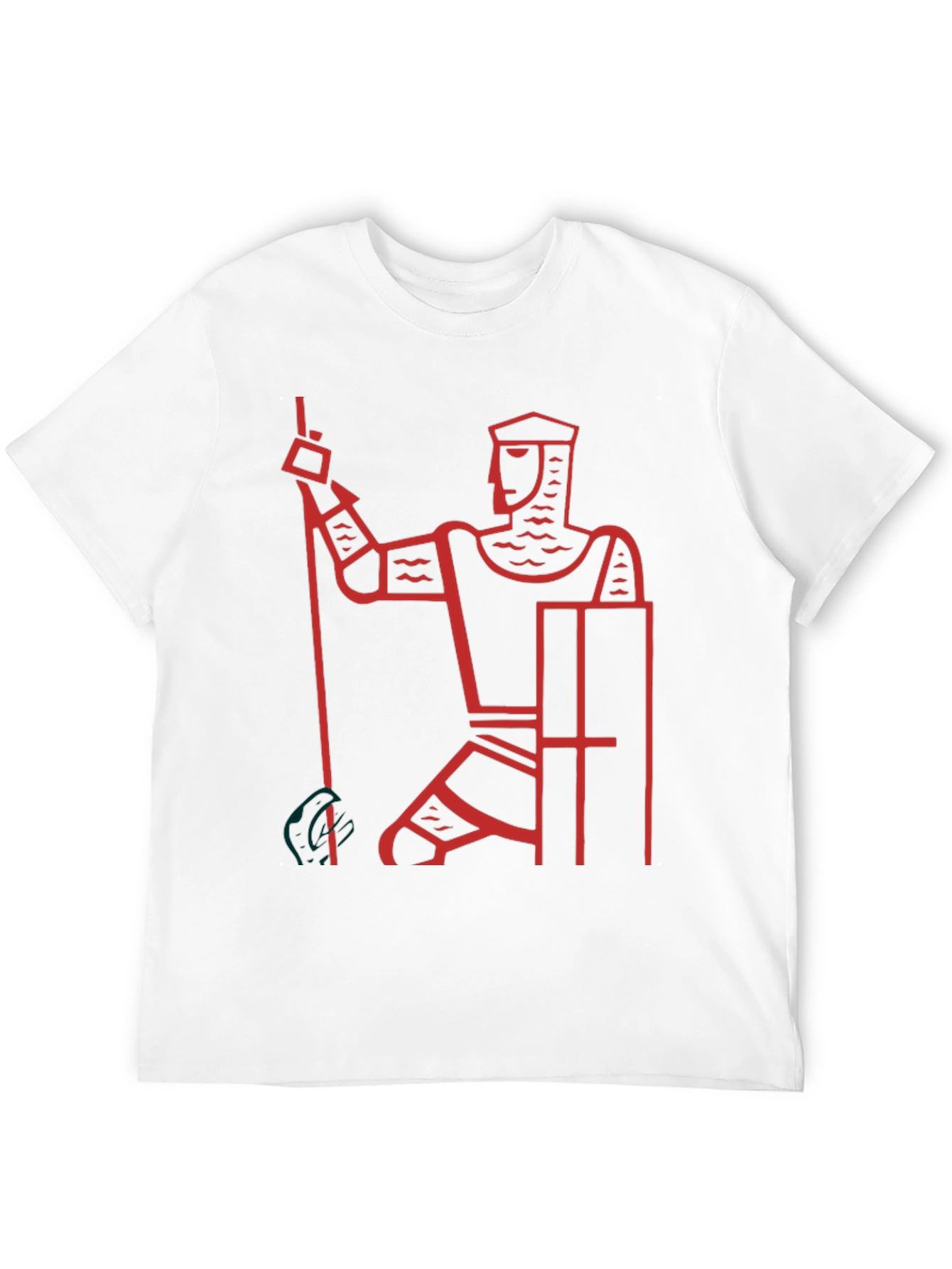 Black Knight Graphic Tee - Black Cotton Casual T-Shirt view 12