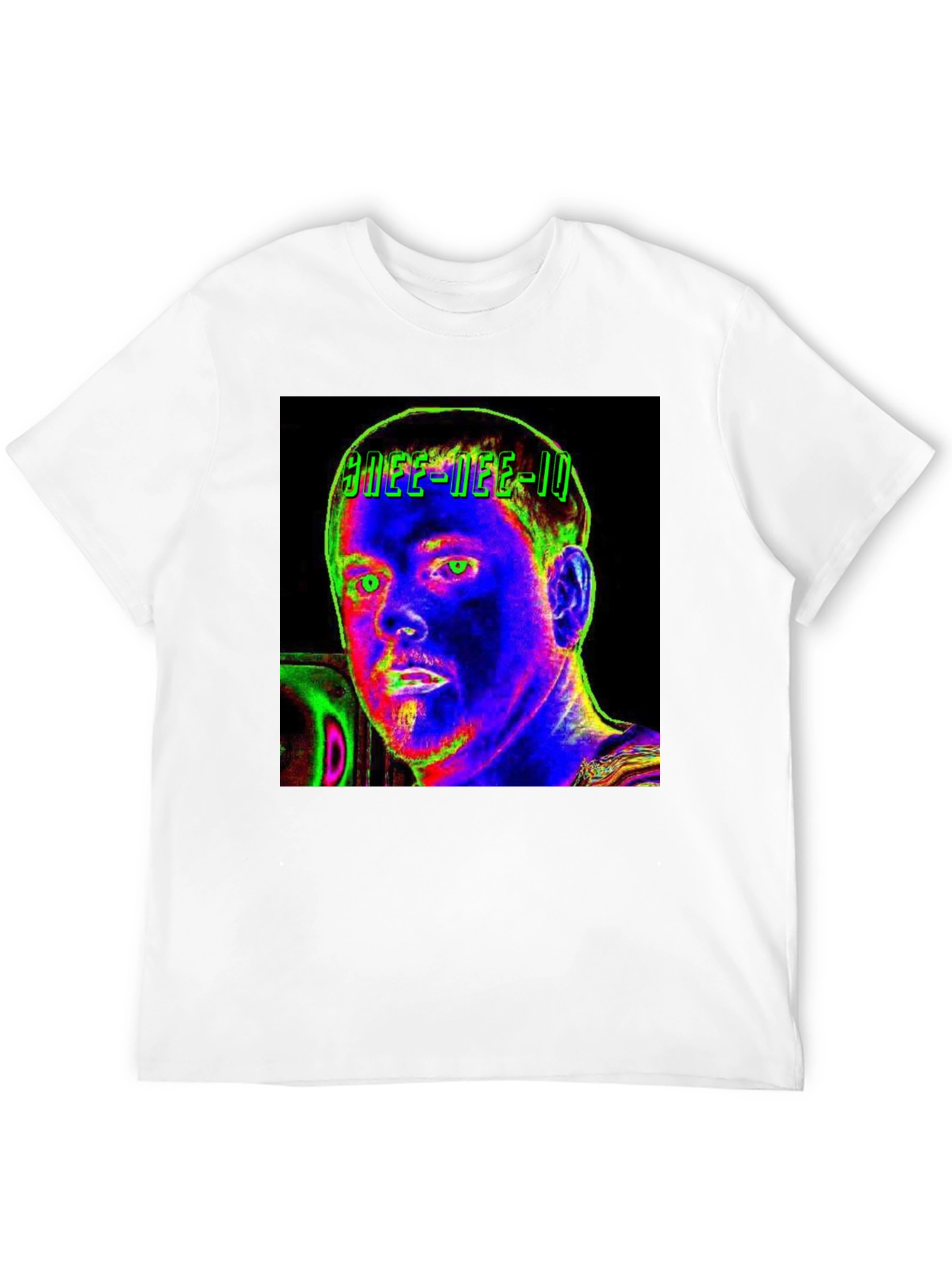 Black Unique Graphic Print Black T-Shirt view 12