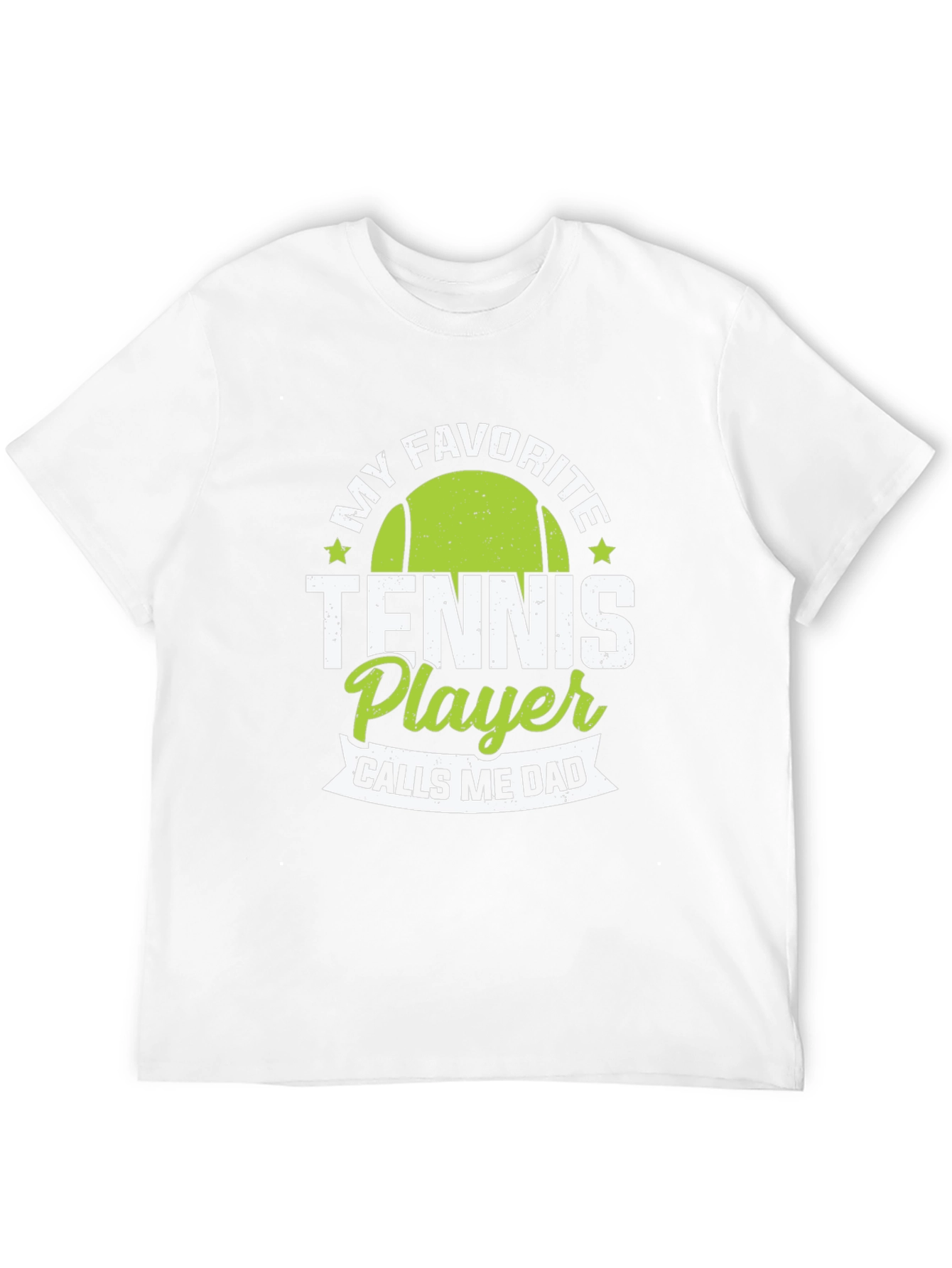 Black My Favorite Tennis Player Calls Me Dad T-Shirt view 12