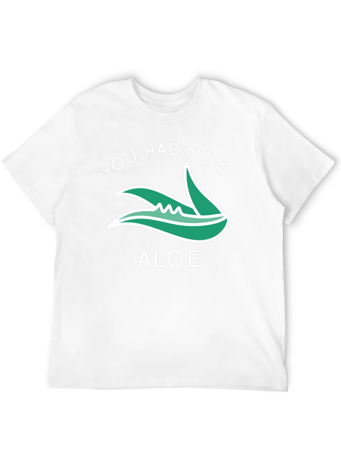 Black You Had Me At Aloe T-Shirt view 12