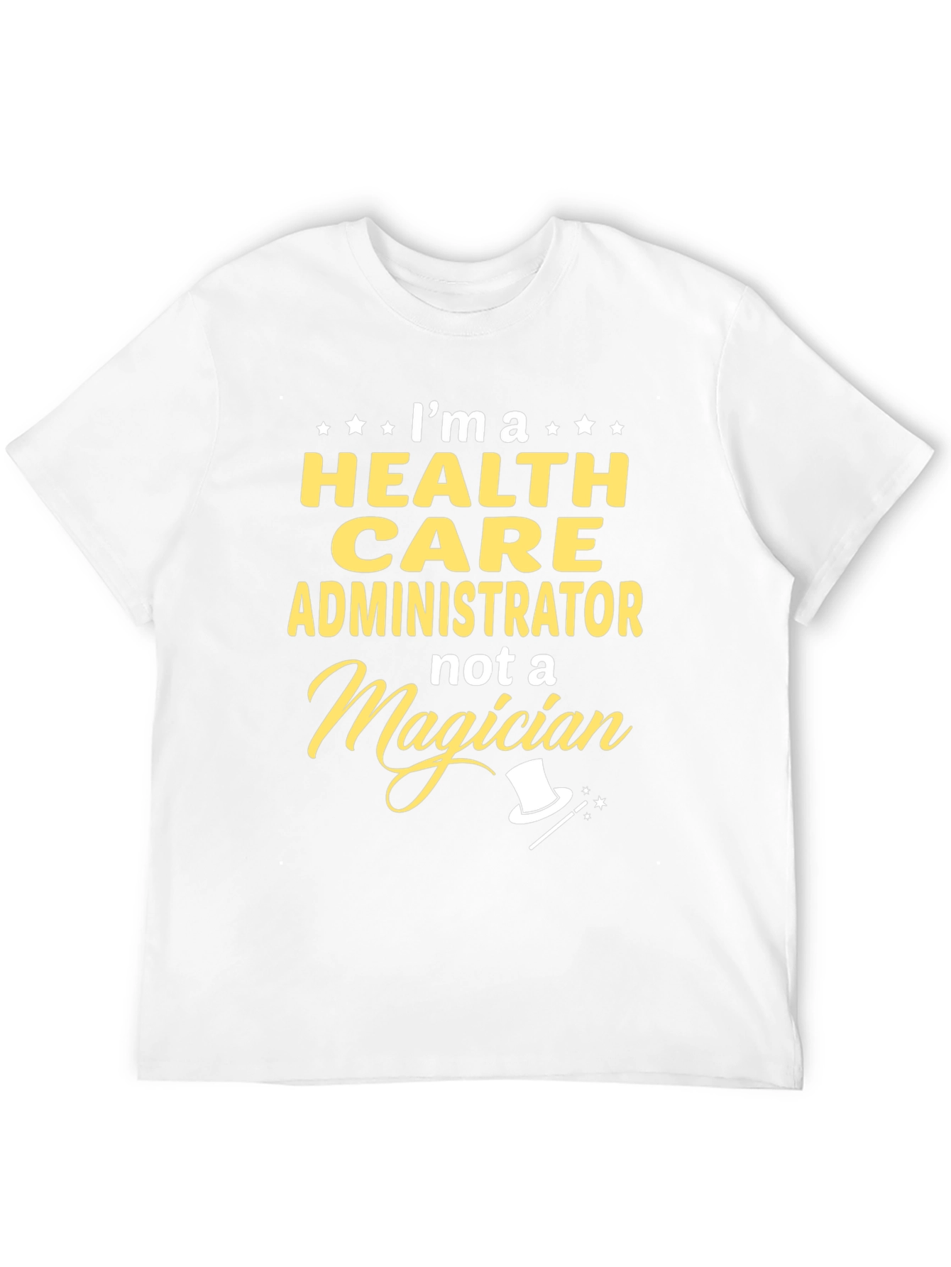 Black Health Care Administrator Funny T-Shirt view 12