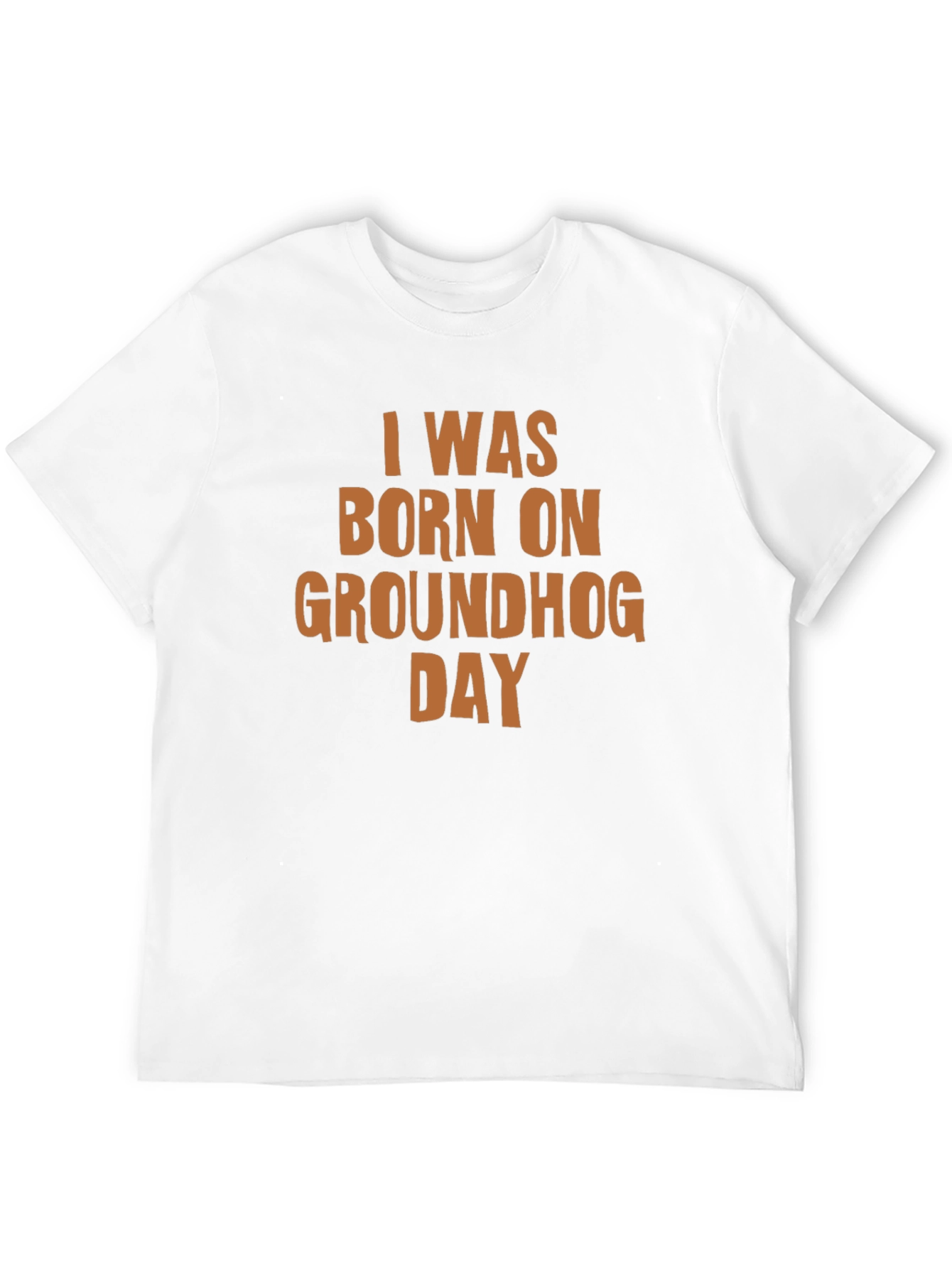 Black Groundhog Day Birthday Black T-Shirt view 12