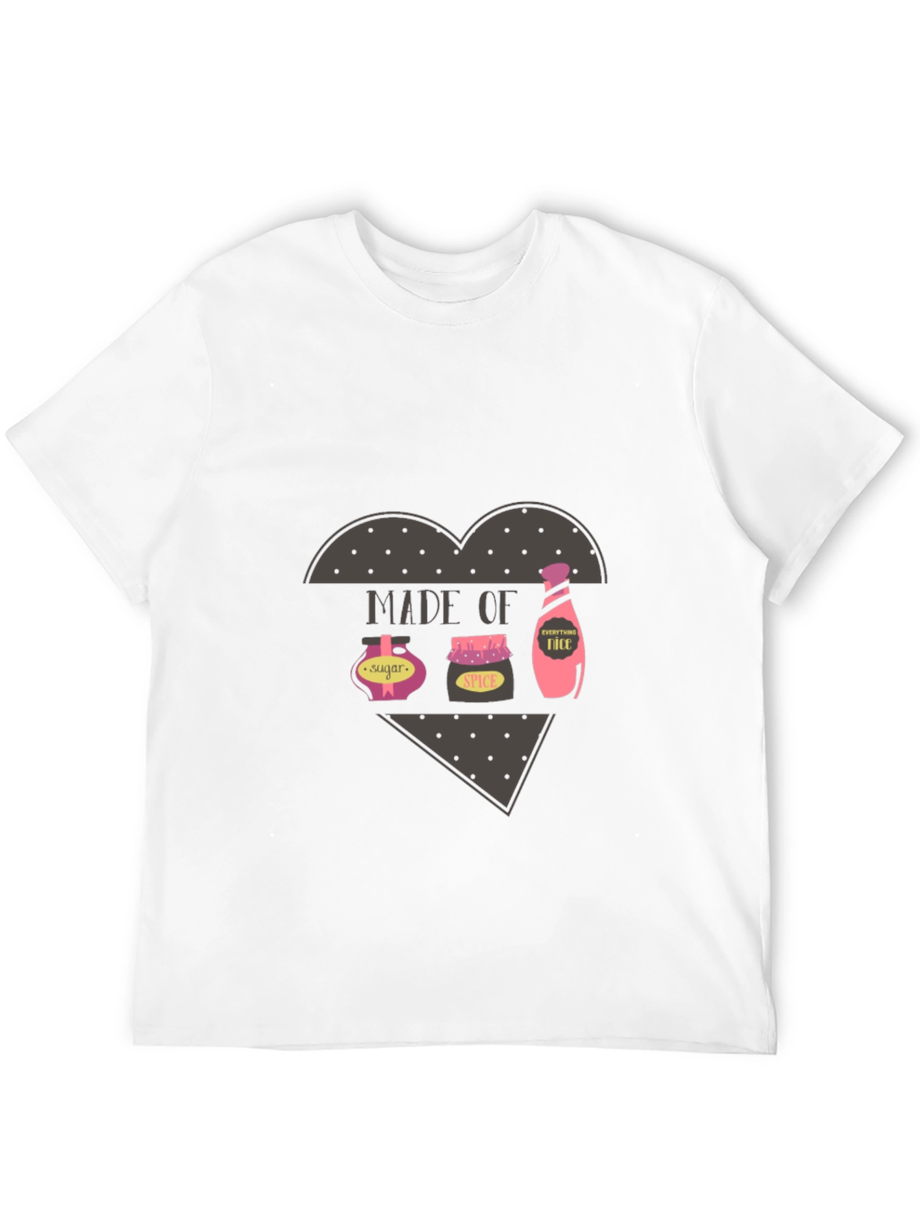 Black Made of Sugar, Spice, & Everything Nice T-Shirt view 12