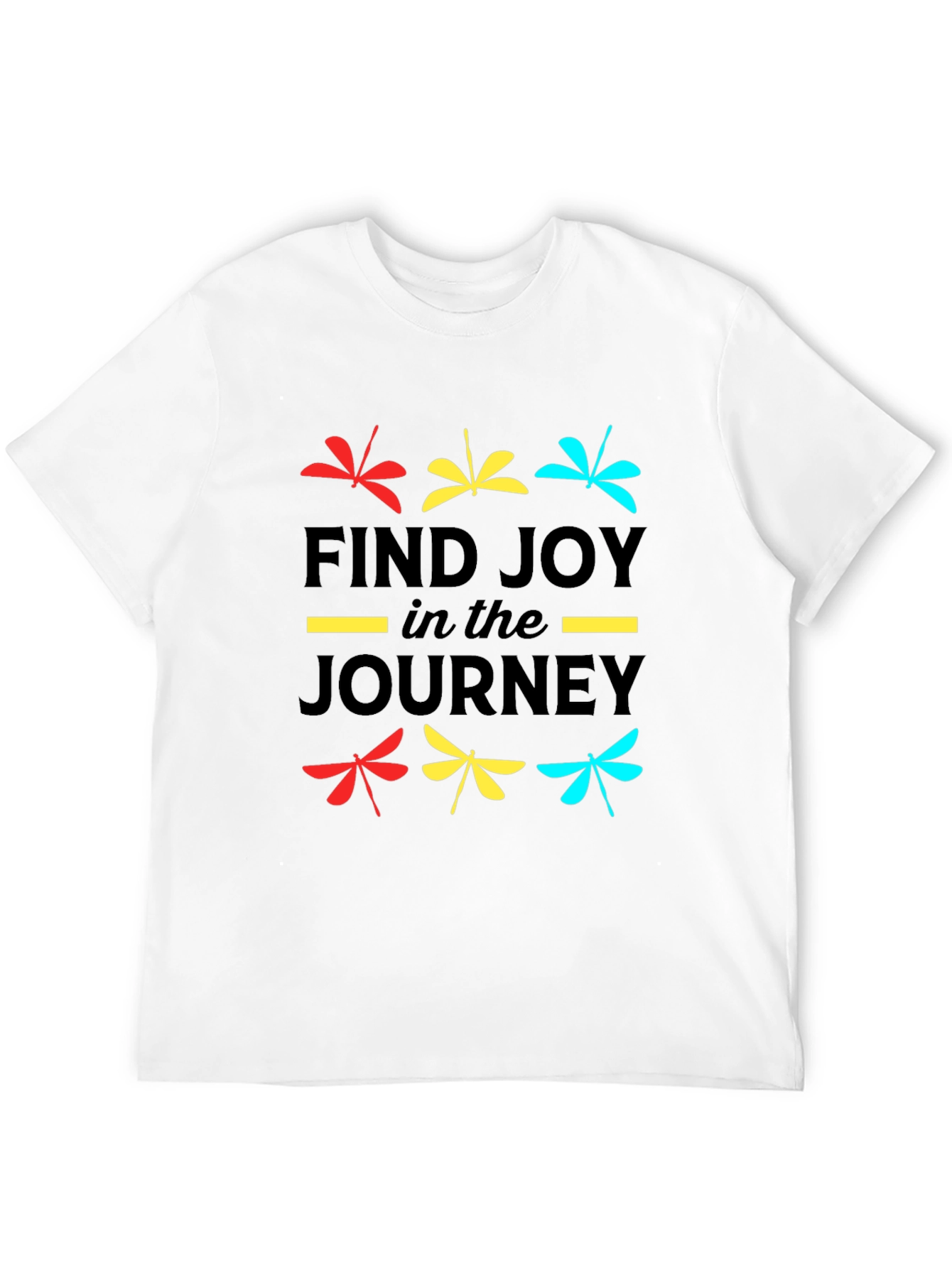 Black Find Joy Dragonfly Graphic Tee view 12