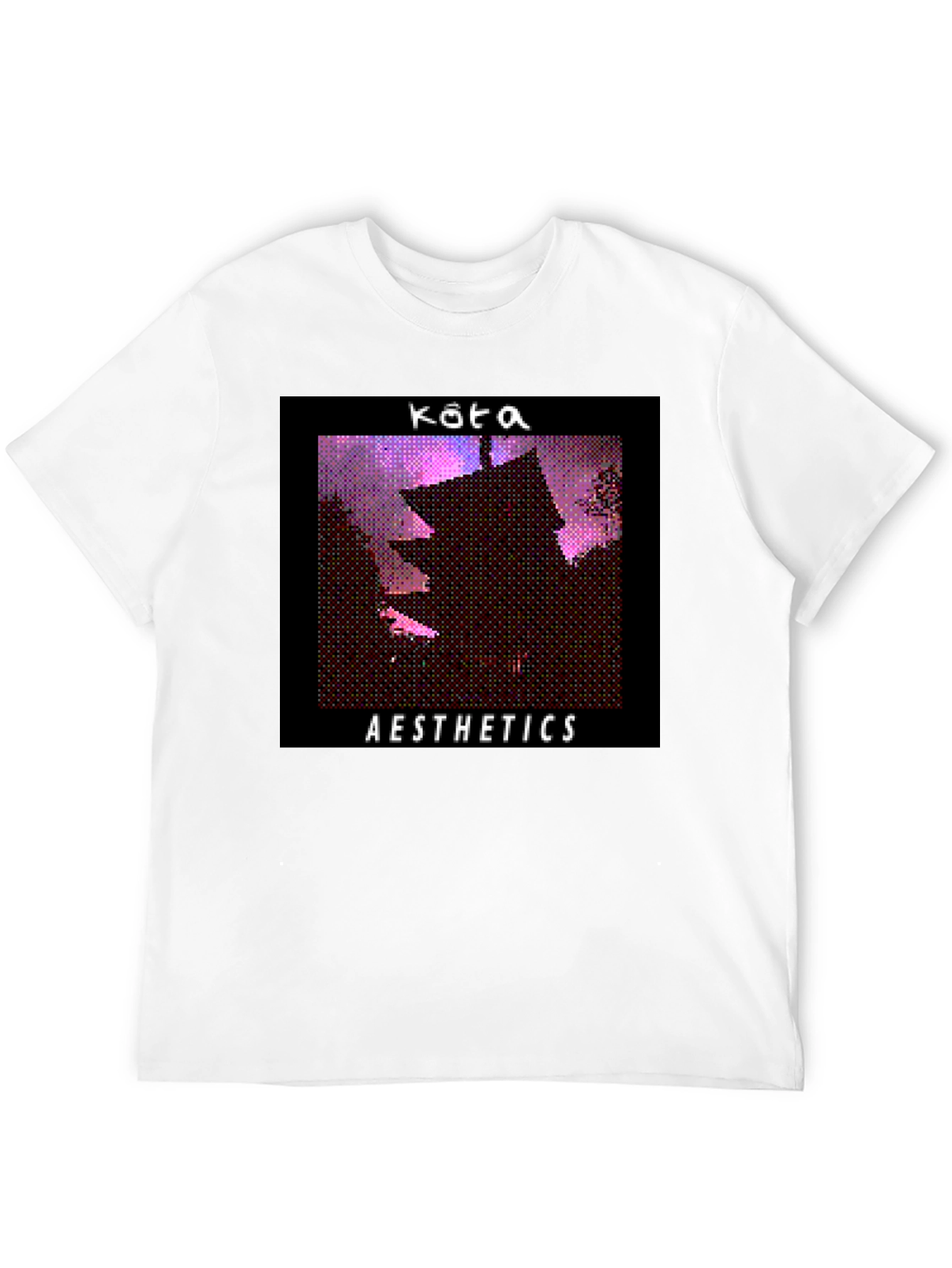 Black Kota Aesthetics Black T-Shirt view 12