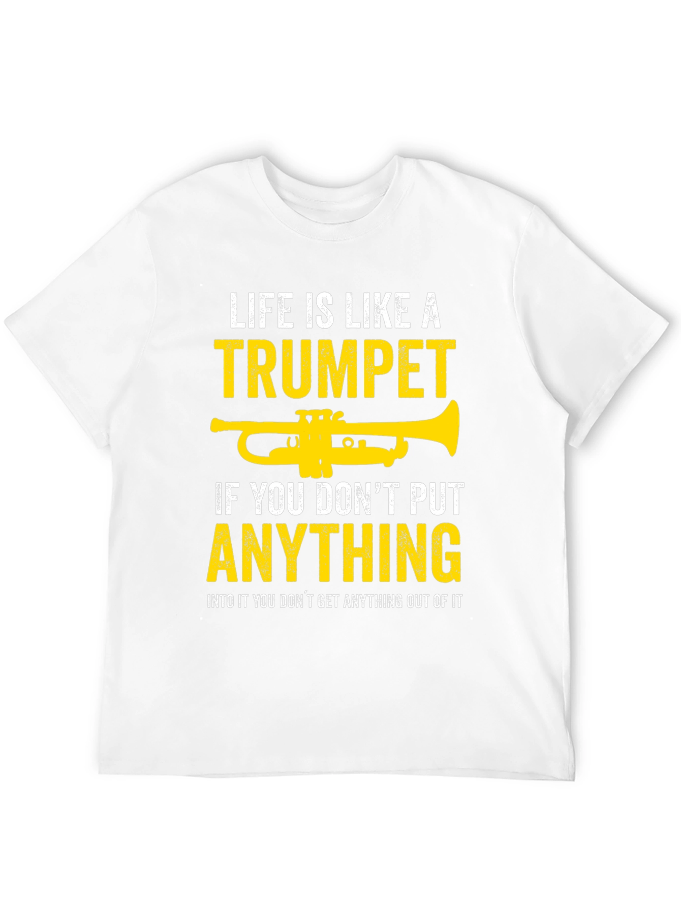 Black Life is Like a Trumpet T-Shirt view 12