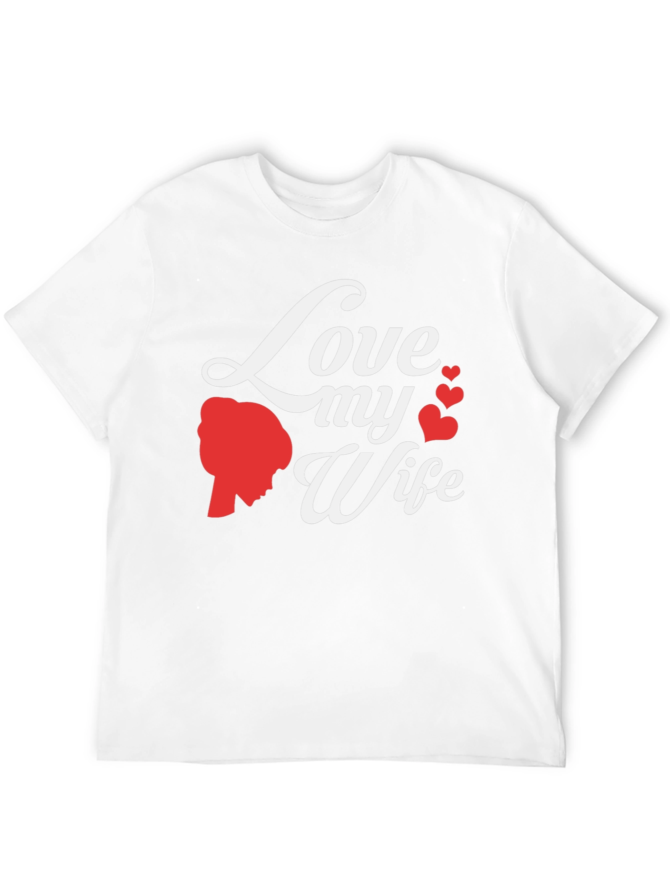 Black Love My Wife Graphic Tee view 12