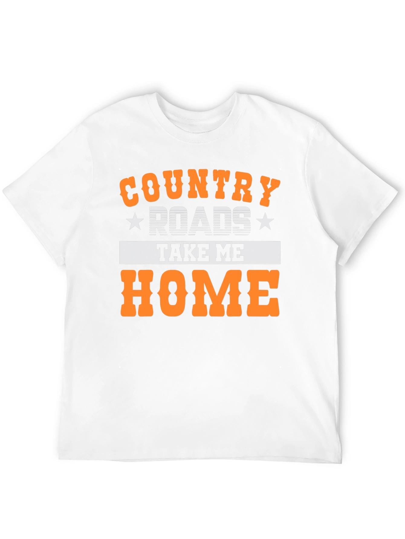 Black Country Roads Take Me Home T-Shirt view 12