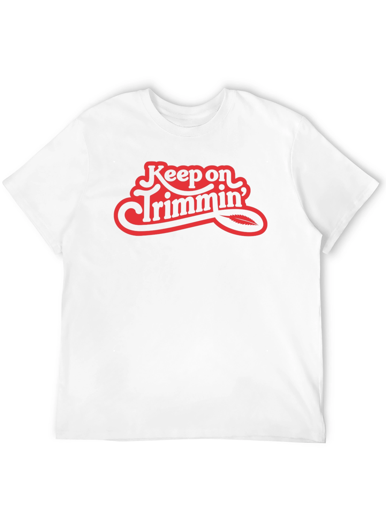 Black Keep on Trimmin' Black T-Shirt view 12