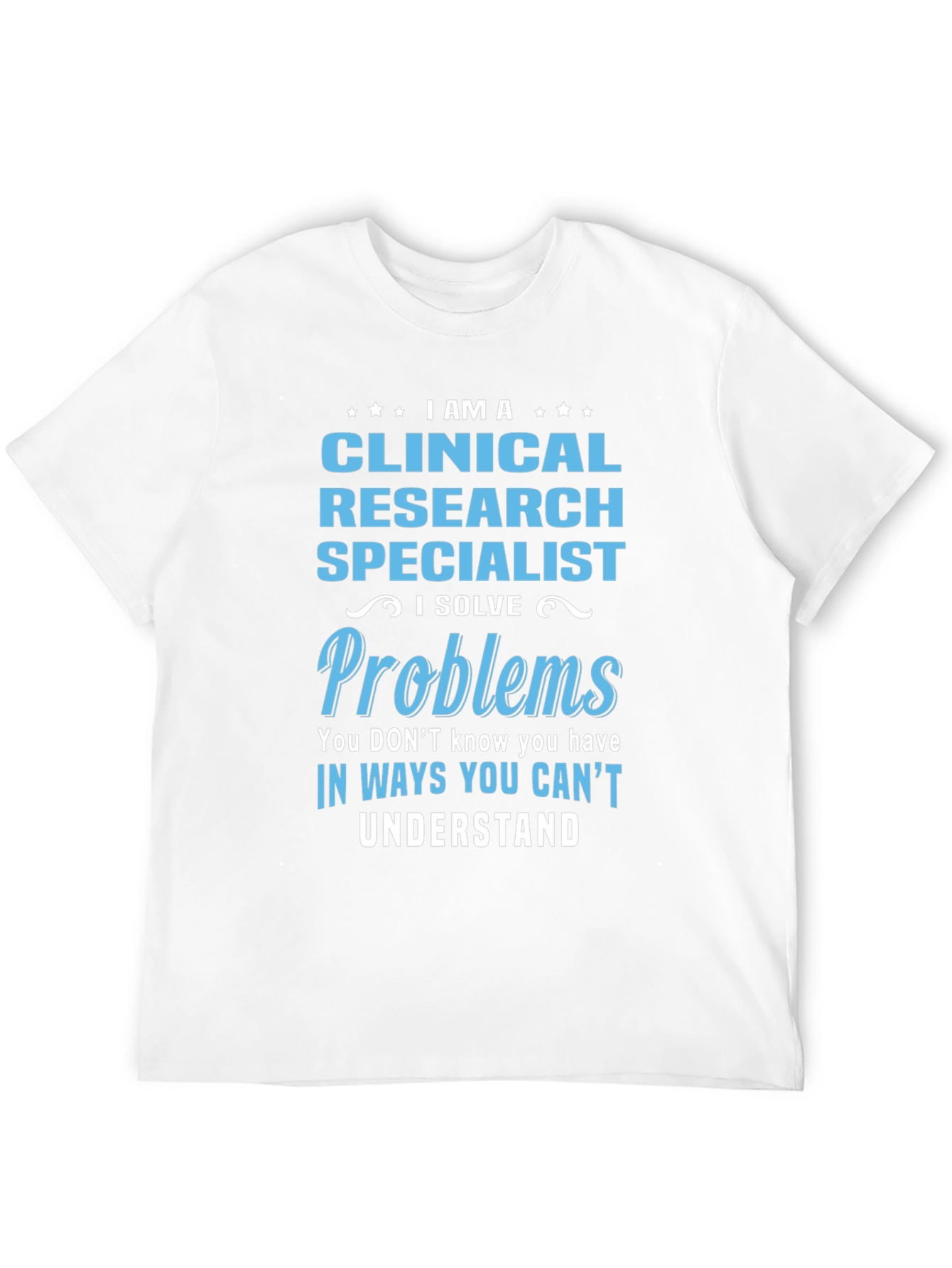 Black Clinical Research Specialist T-Shirt view 12