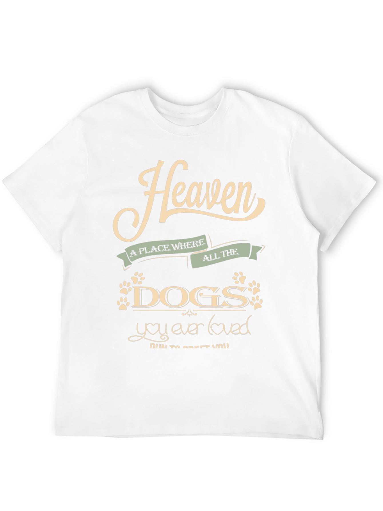 Black Heaven Dogs T-Shirt view 12