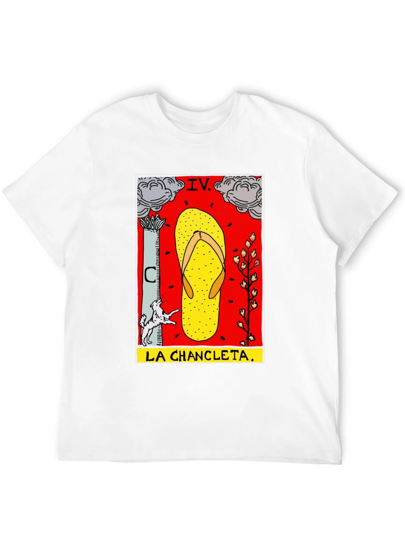 Black La Chanclata Graphic Tee view 12