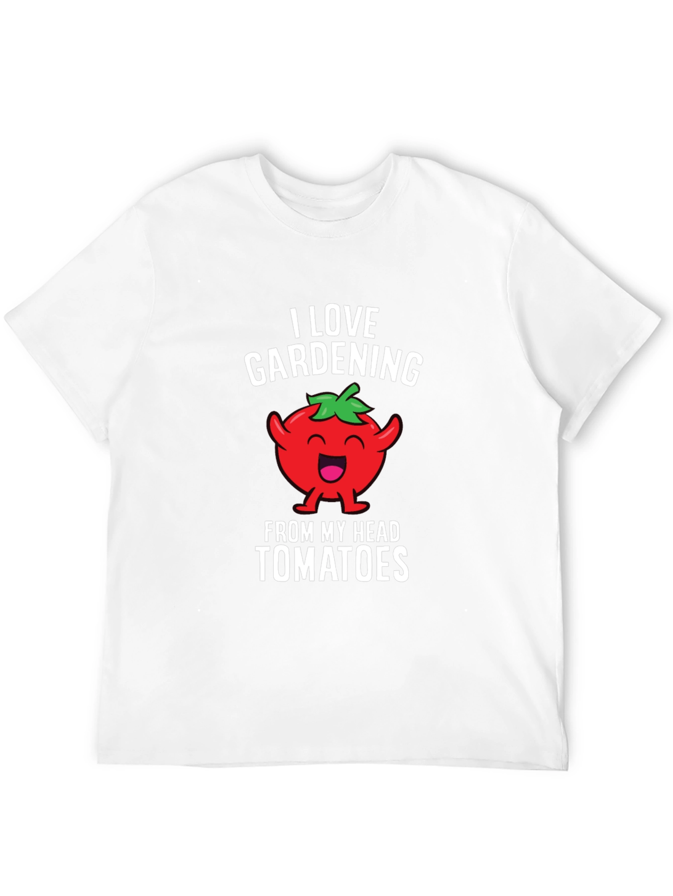 Black Gardening Tomato Head Graphic T-Shirt view 12