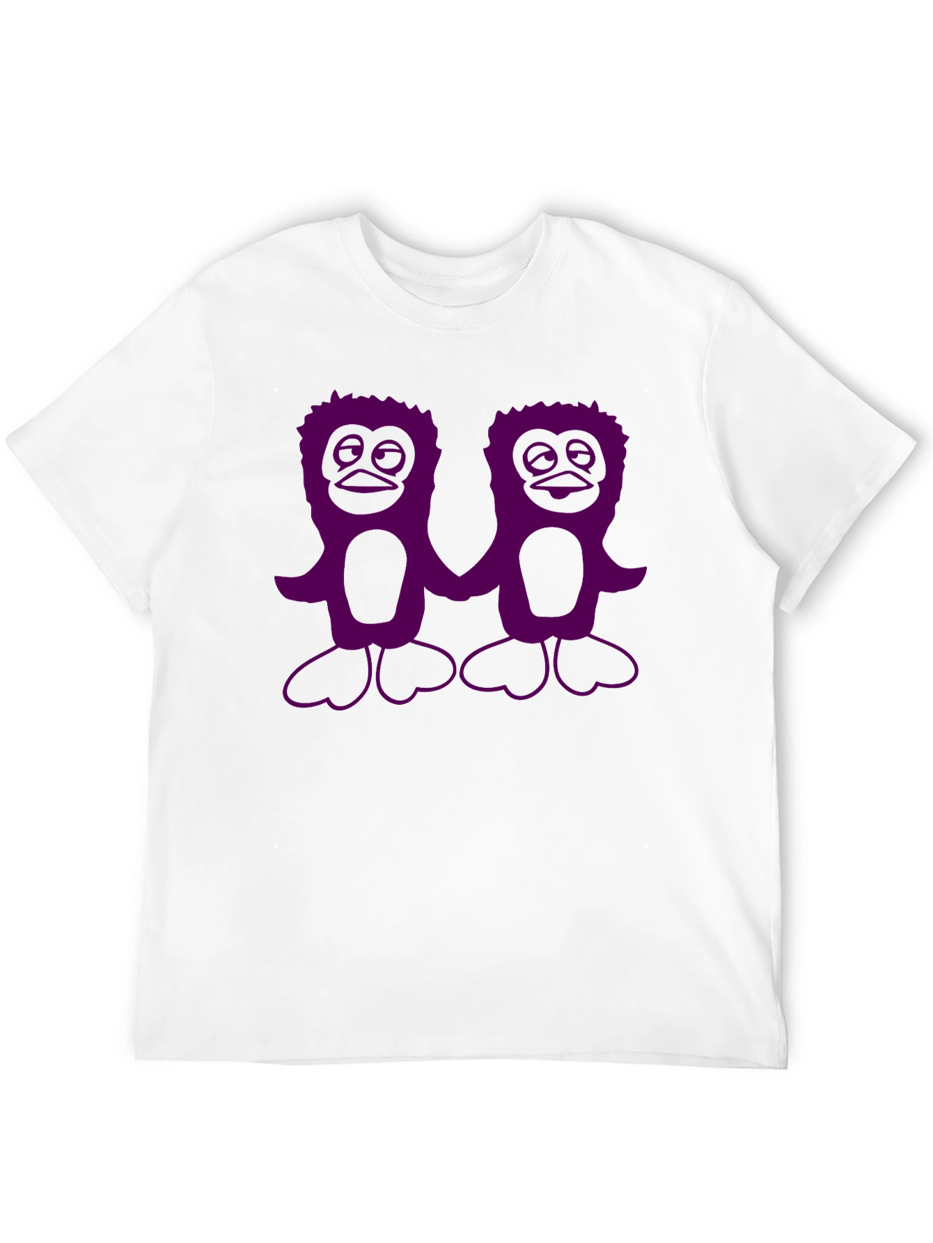 Black Penguin Pals Graphic Tee - Black Cotton Casual Shirt view 12