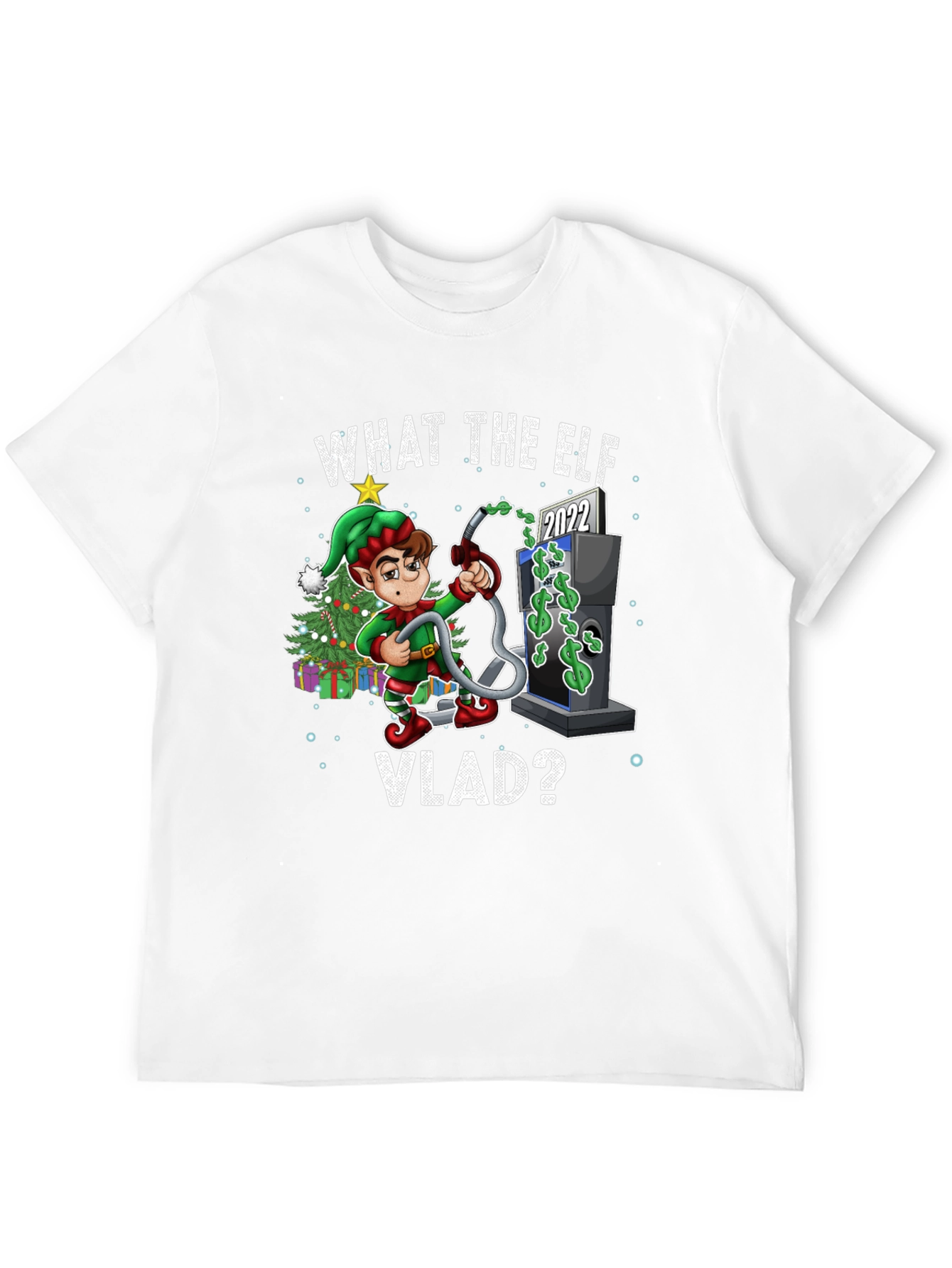 Black What the Elf VLAD T-Shirt view 12