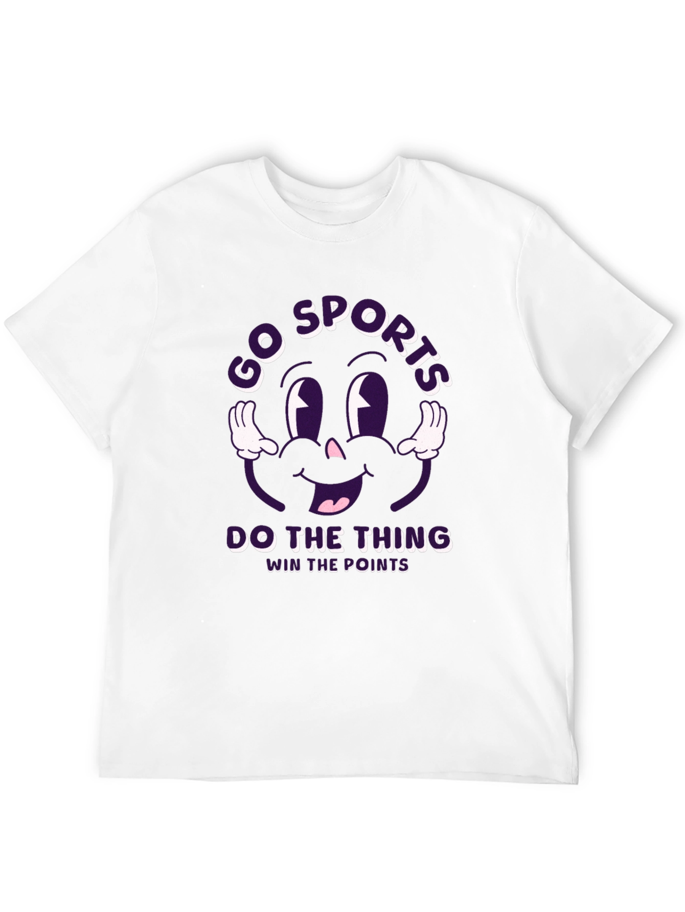 Black Go Sports Graphic Tee - Black Cotton Blend view 12