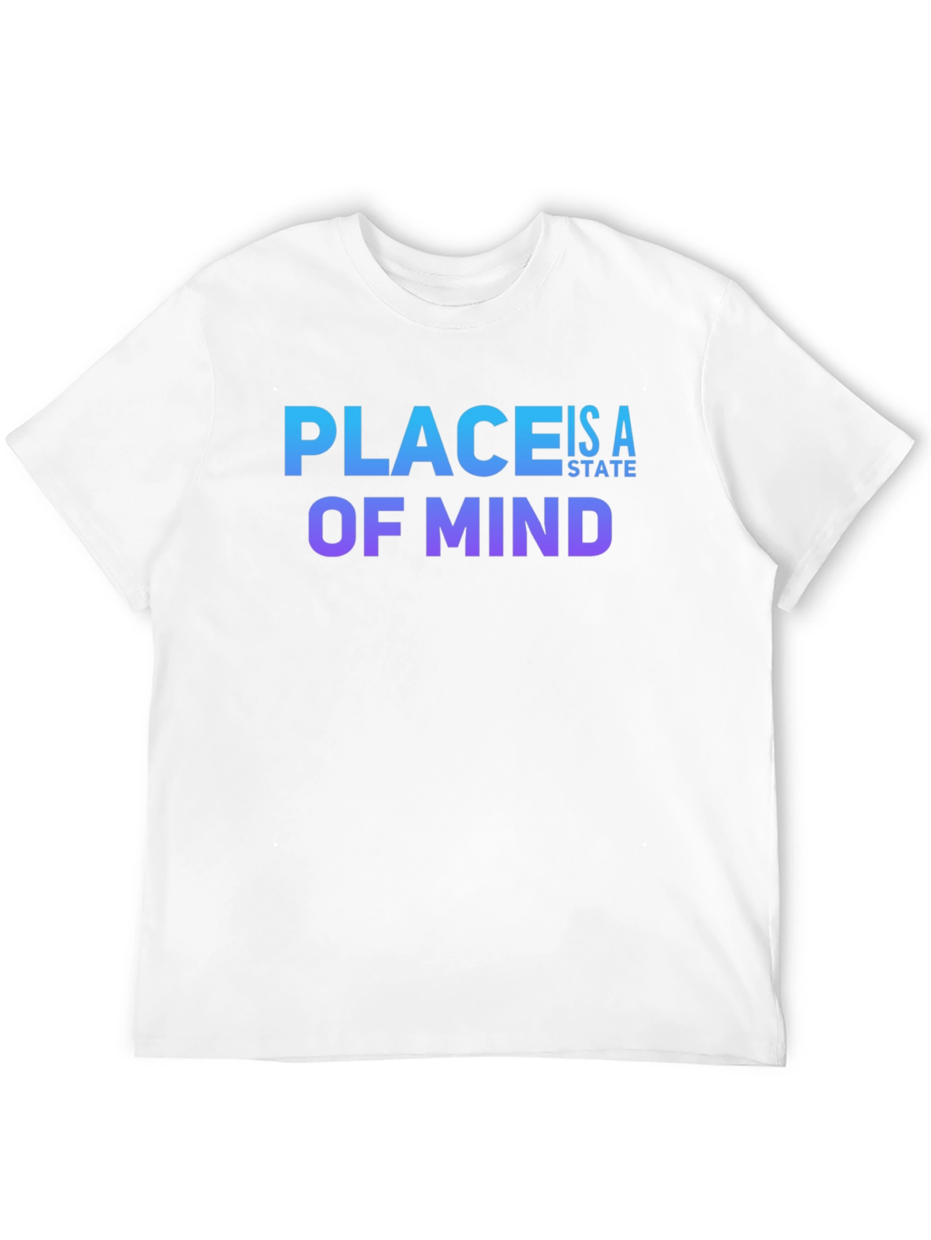 Black Place Is A State Of Mind T-Shirt view 12