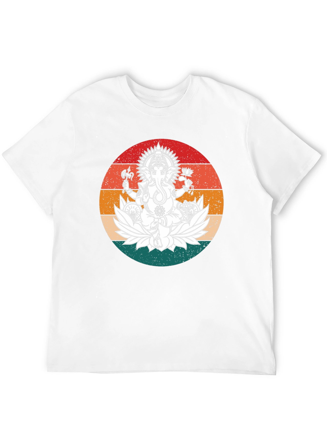 Ganesh Lotus Graphic Tee - 12