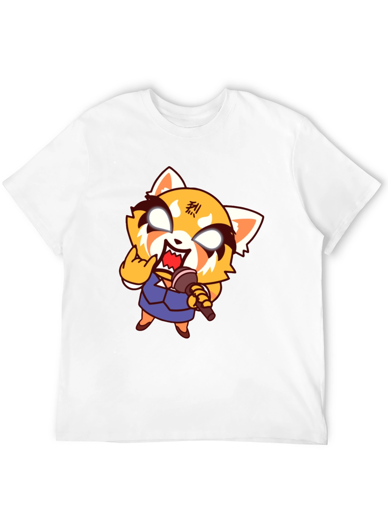 Aggretsuko Rage T-Shirt - Metal Red Panda - 12
