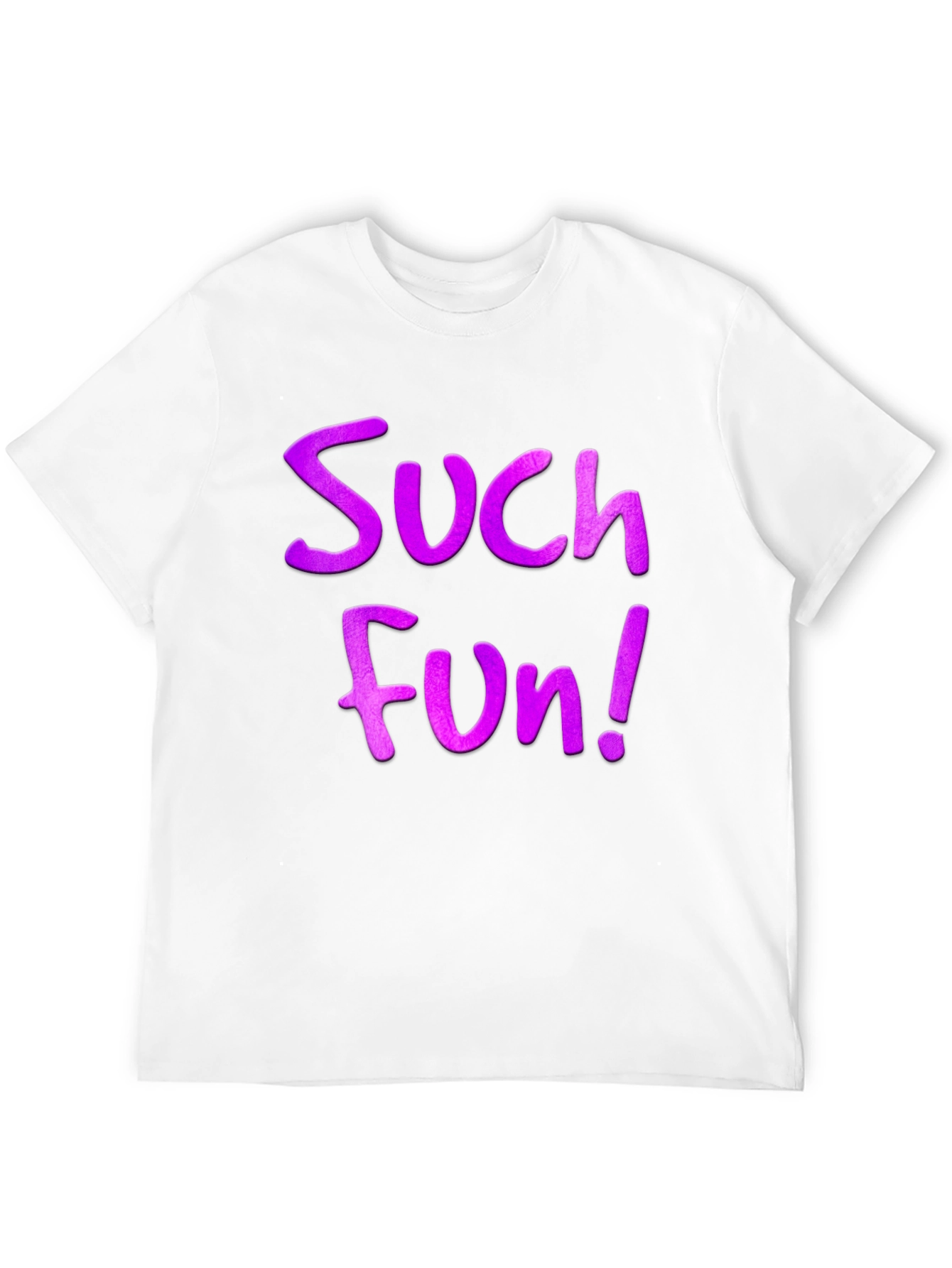 Black Such Fun! Graphic Novelty T-Shirt view 12