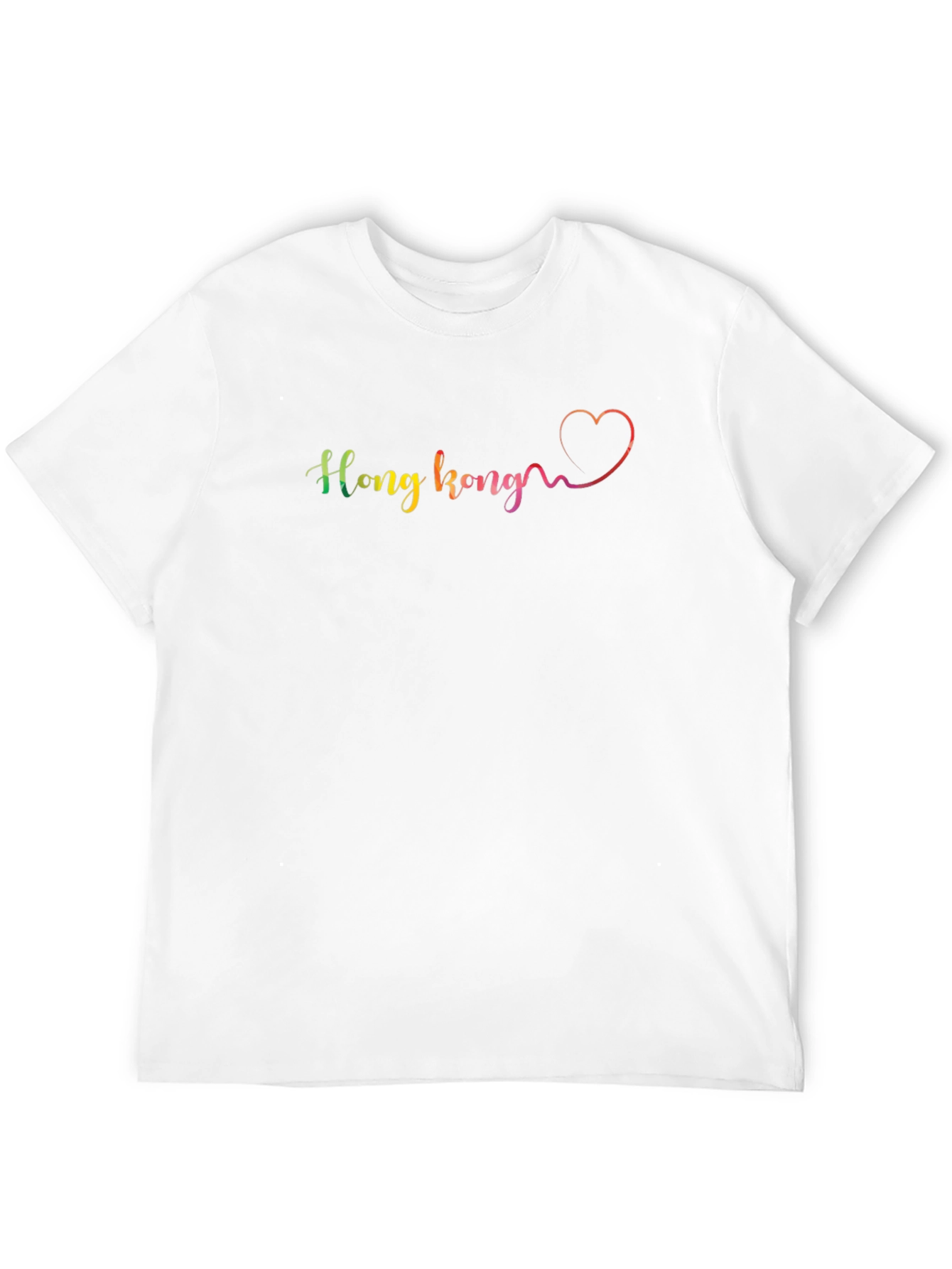 Hong Kong Love Heartbeat T-Shirt - 12