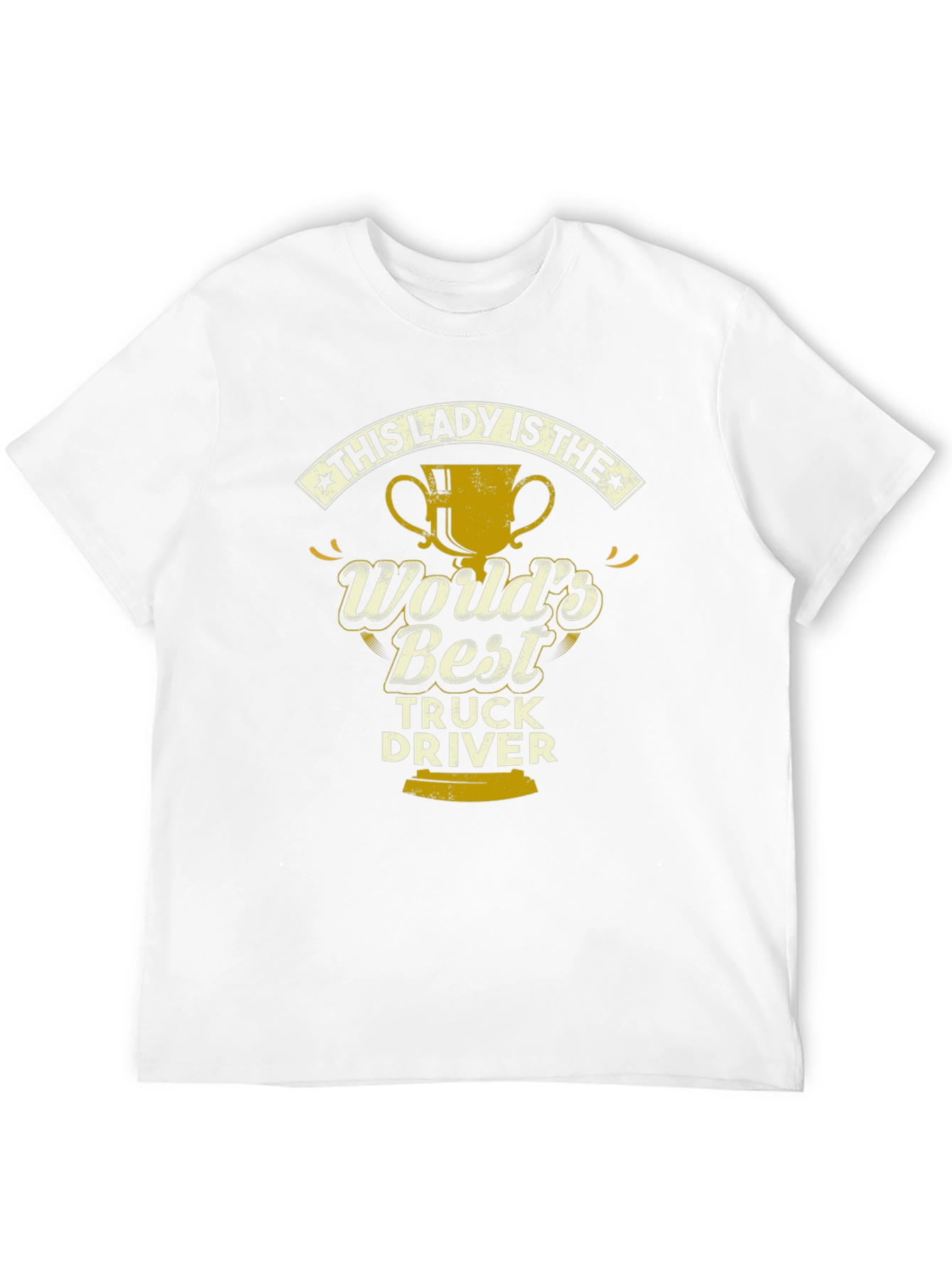 Black World's Best Truck Driver T-Shirt view 12